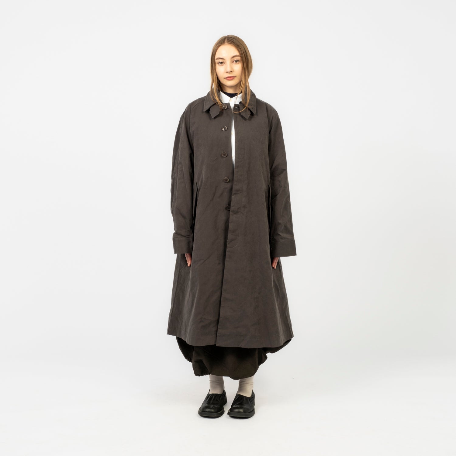 [YMC] RUNNER TRENCH COAT _ GREY