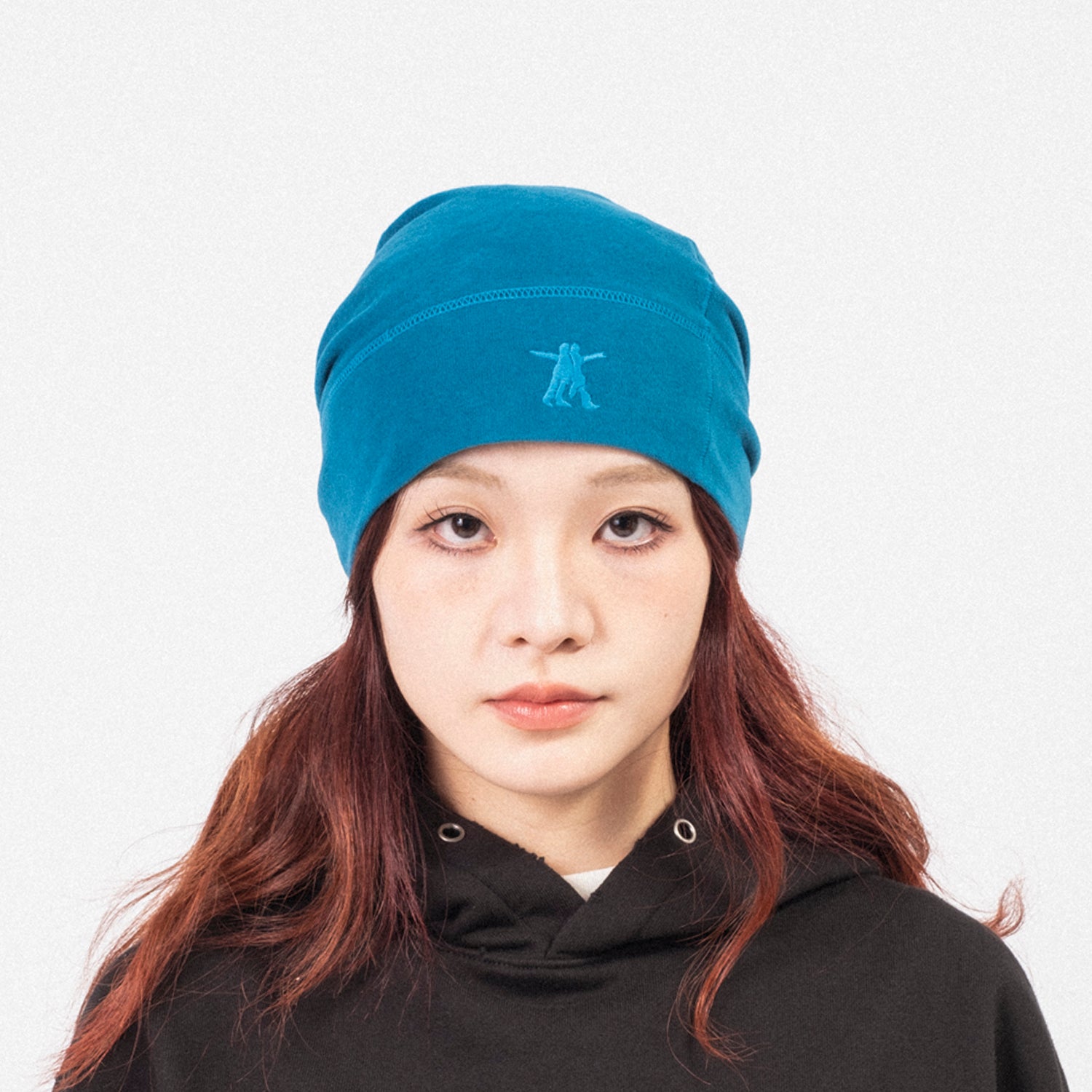 [OPEN YY] JERSEY SLOUCHY BEANIE _ BLUE