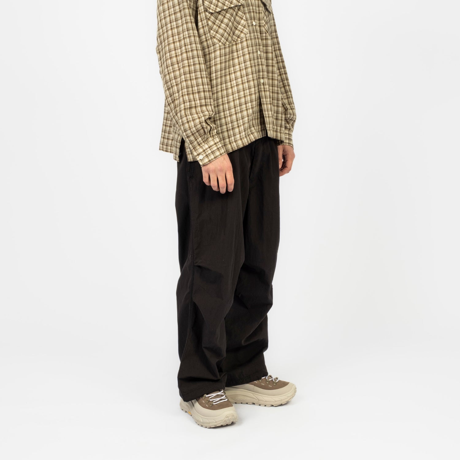 [SEDAN ALL-PURPOSE] VINTAGE WASHED OVER EASY PANTS _ BLACK