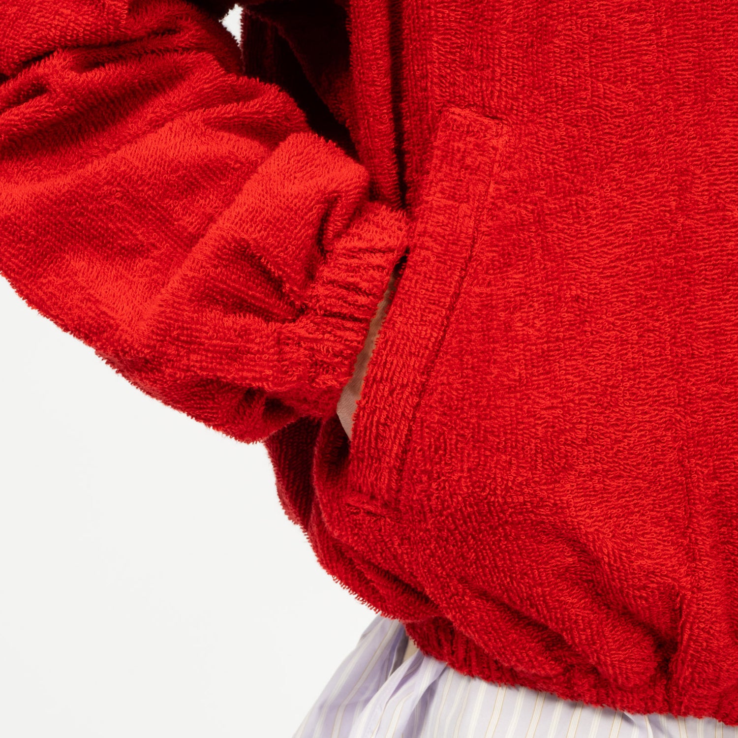 URU TOKYO] ZIP UP BLOUSON _ RED