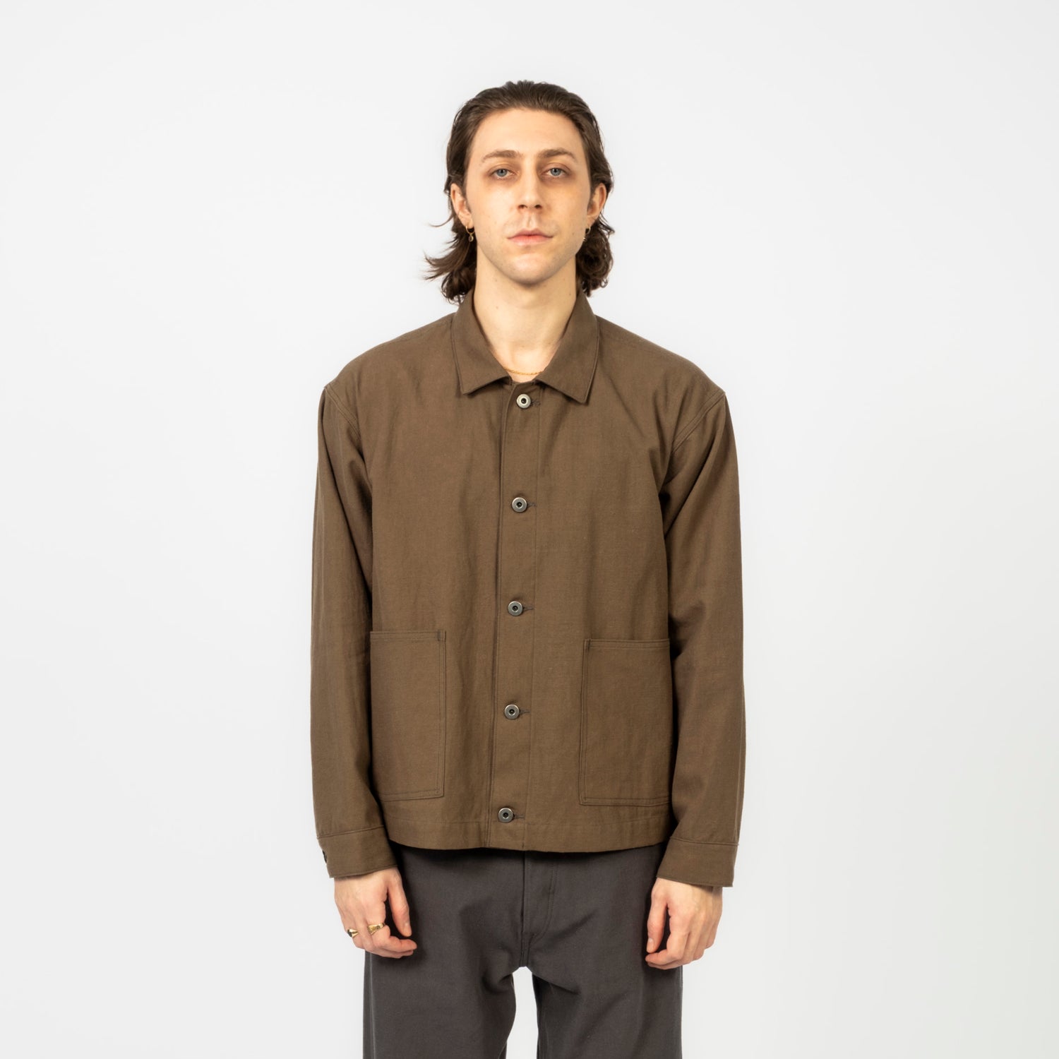[T.T] LOT.303 COVERALL JACKET _ BROWN