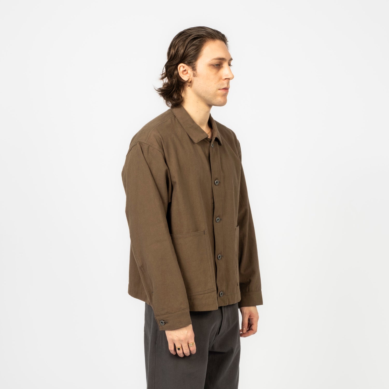 [T.T] LOT.303 COVERALL JACKET _ BROWN