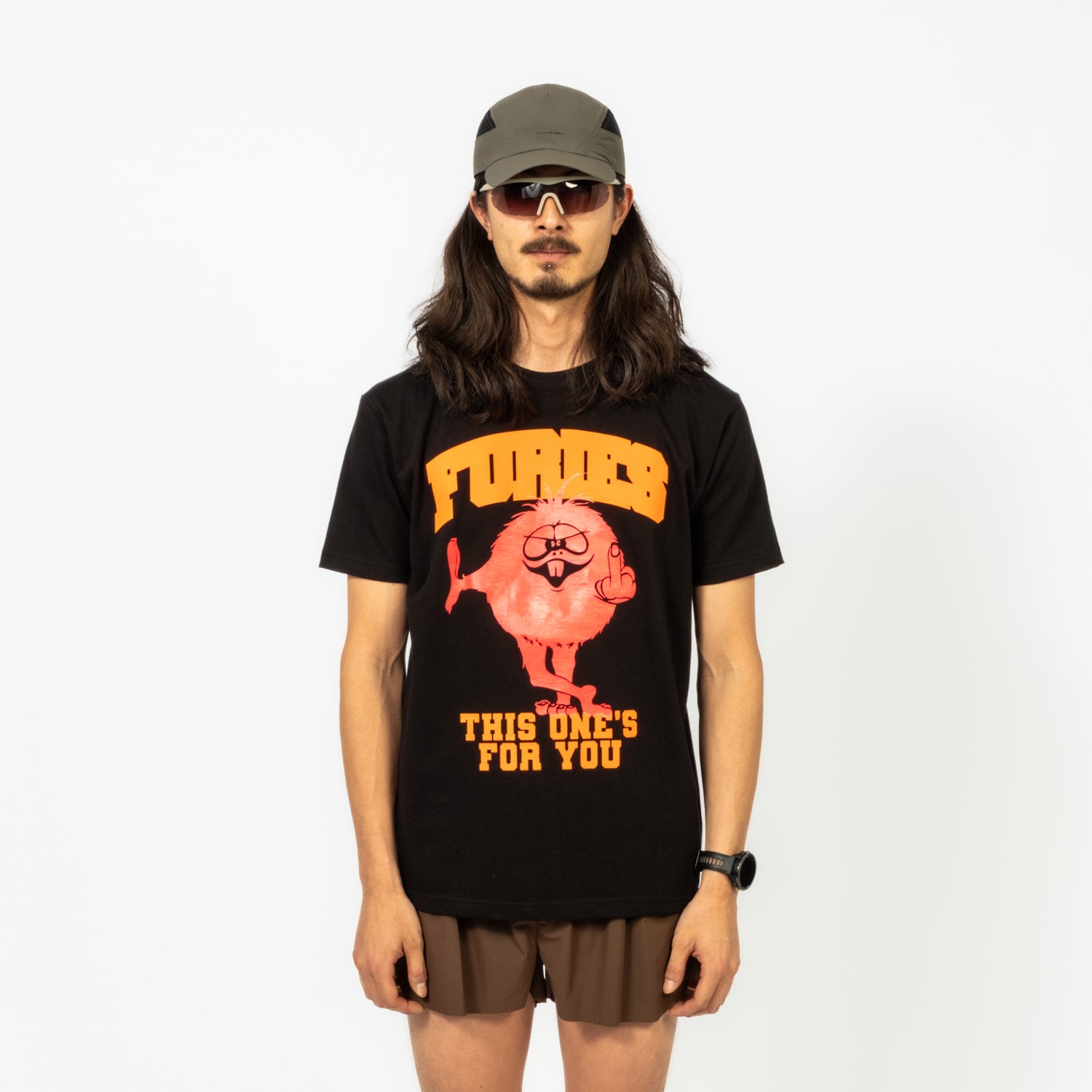 [FURIES RUNNING] "FOR YOU" SS T-SHIRT _ BLACK