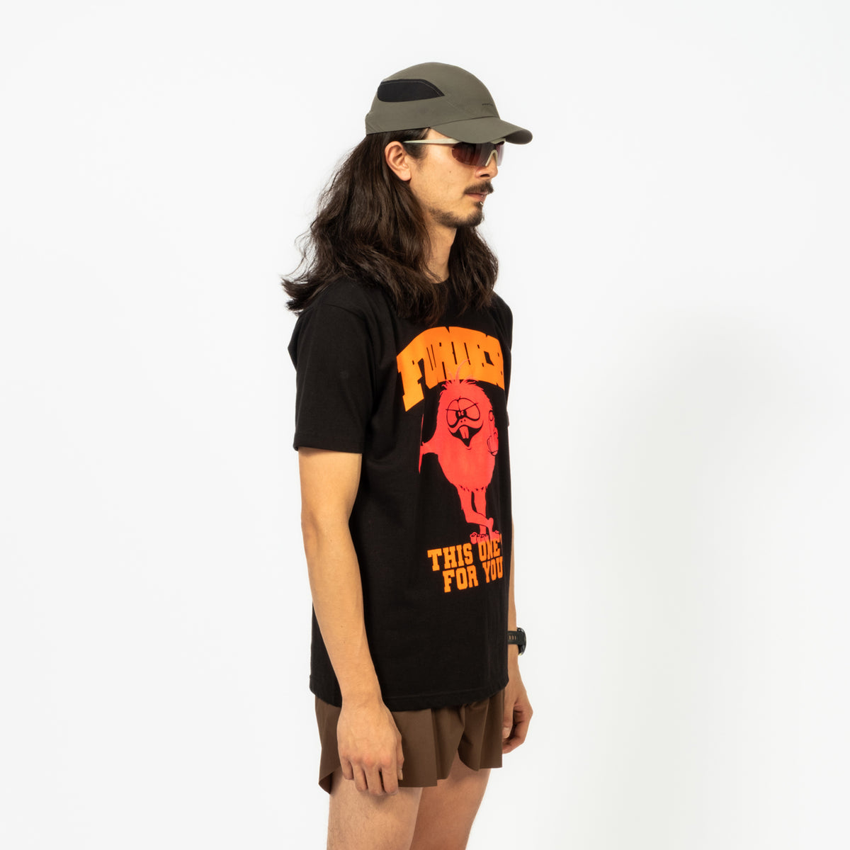[FURIES RUNNING] "FOR YOU" SS T-SHIRT _ BLACK