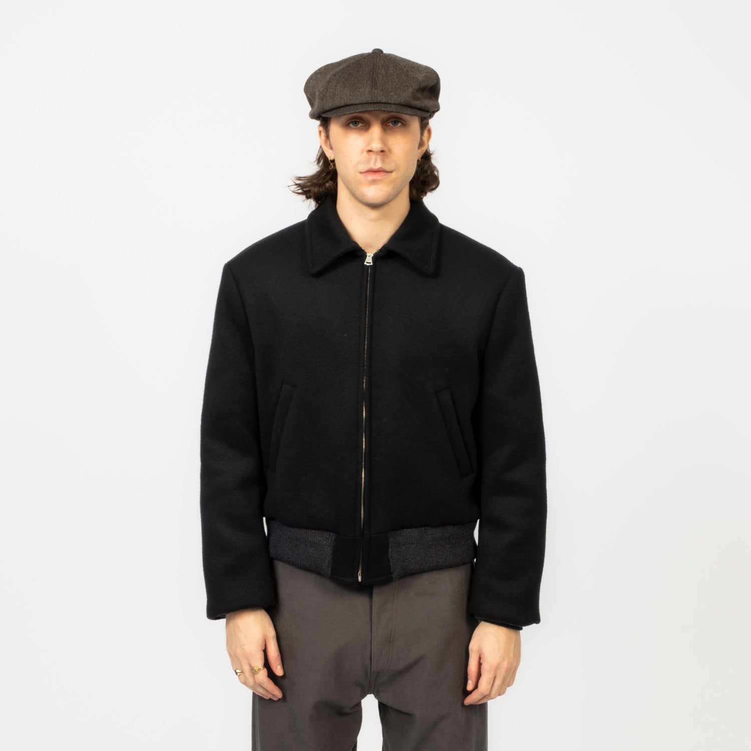 [T.T] LOT.321 SPORTS JACKET _ BLACK