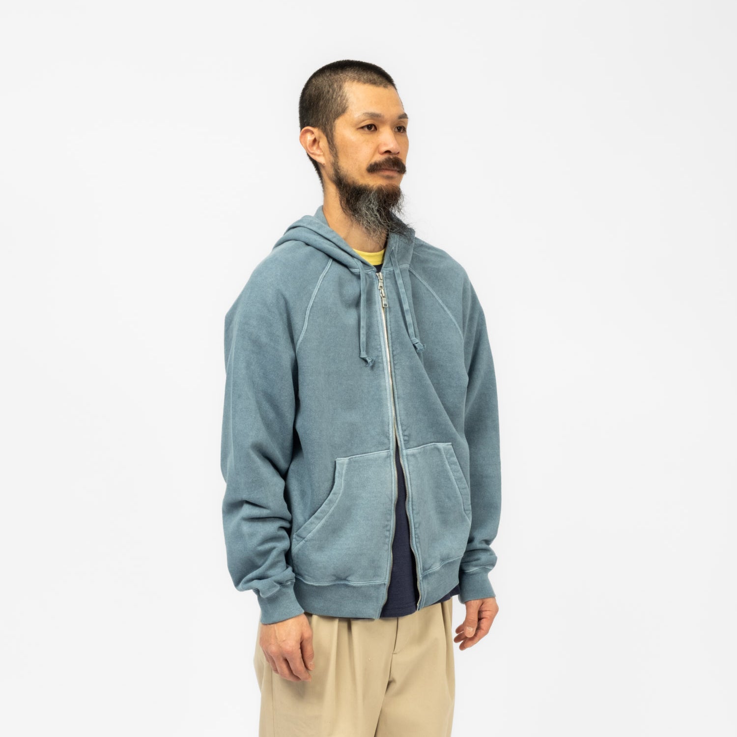 [URU TOKYO] ZIP UP SWEAT _ L.SAX