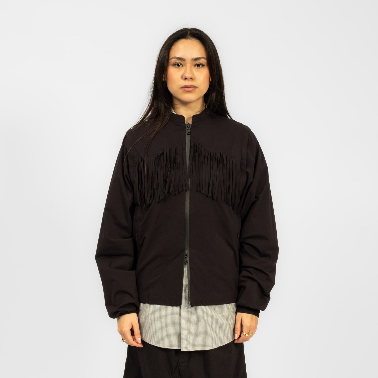 [F/CE] PERTEX WATER REPELLENT FRINGE JK _ BLACK