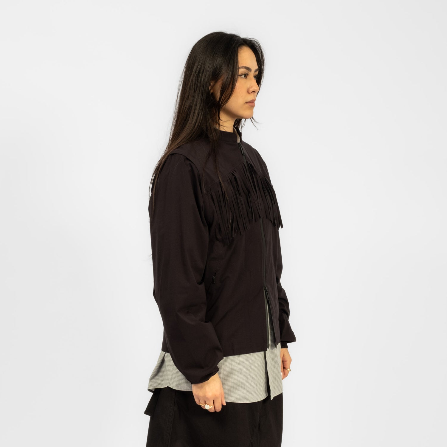 [F/CE] PERTEX WATER REPELLENT FRINGE JK _ BLACK
