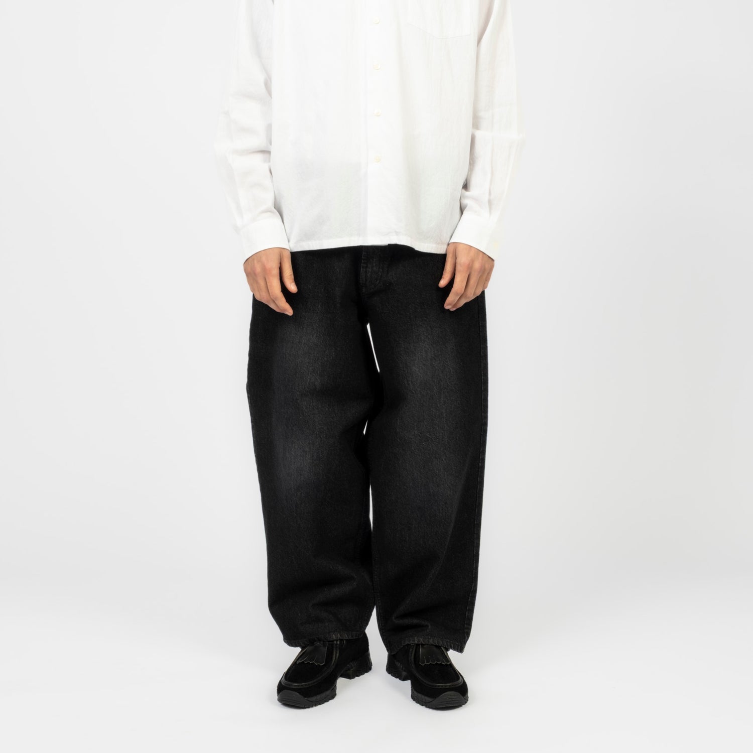 [SEDAN ALL-PURPOSE] BAGGY JEANS _ BLACK