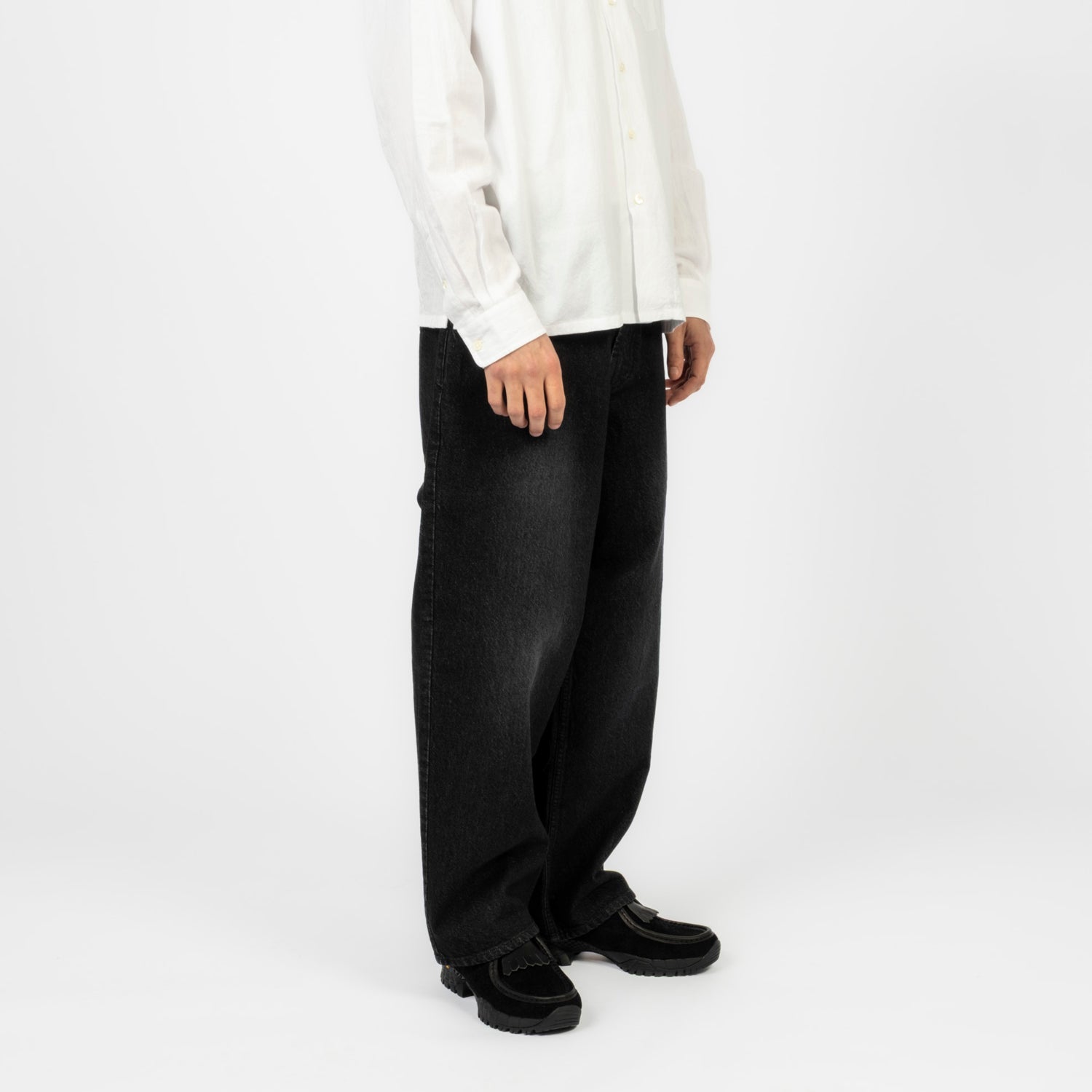 [SEDAN ALL-PURPOSE] BAGGY JEANS _ BLACK