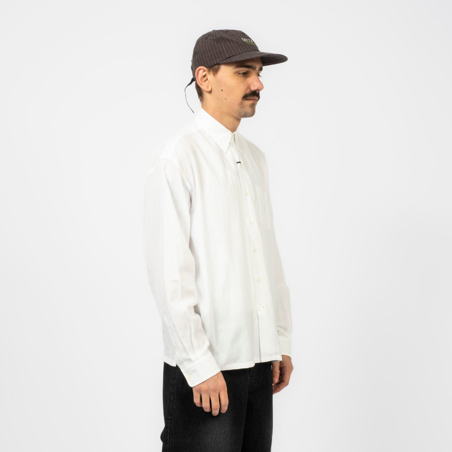 [SEDAN ALL-PURPOSE] LIGHT OXFORD BOX BD SHIRT _ WHITE
