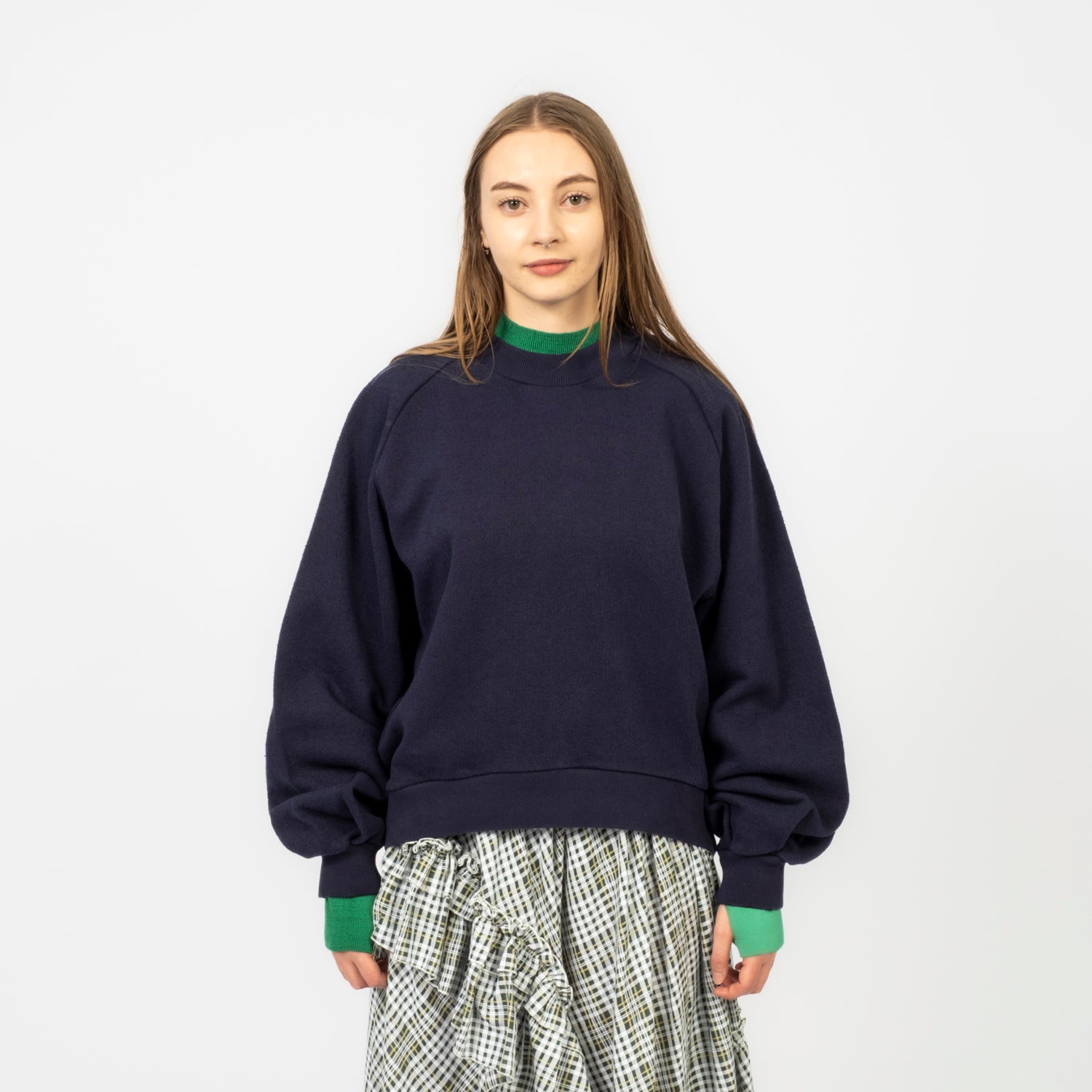 [YMC] BELLOW SLEEVE SWEATSHIRT _ NAVY
