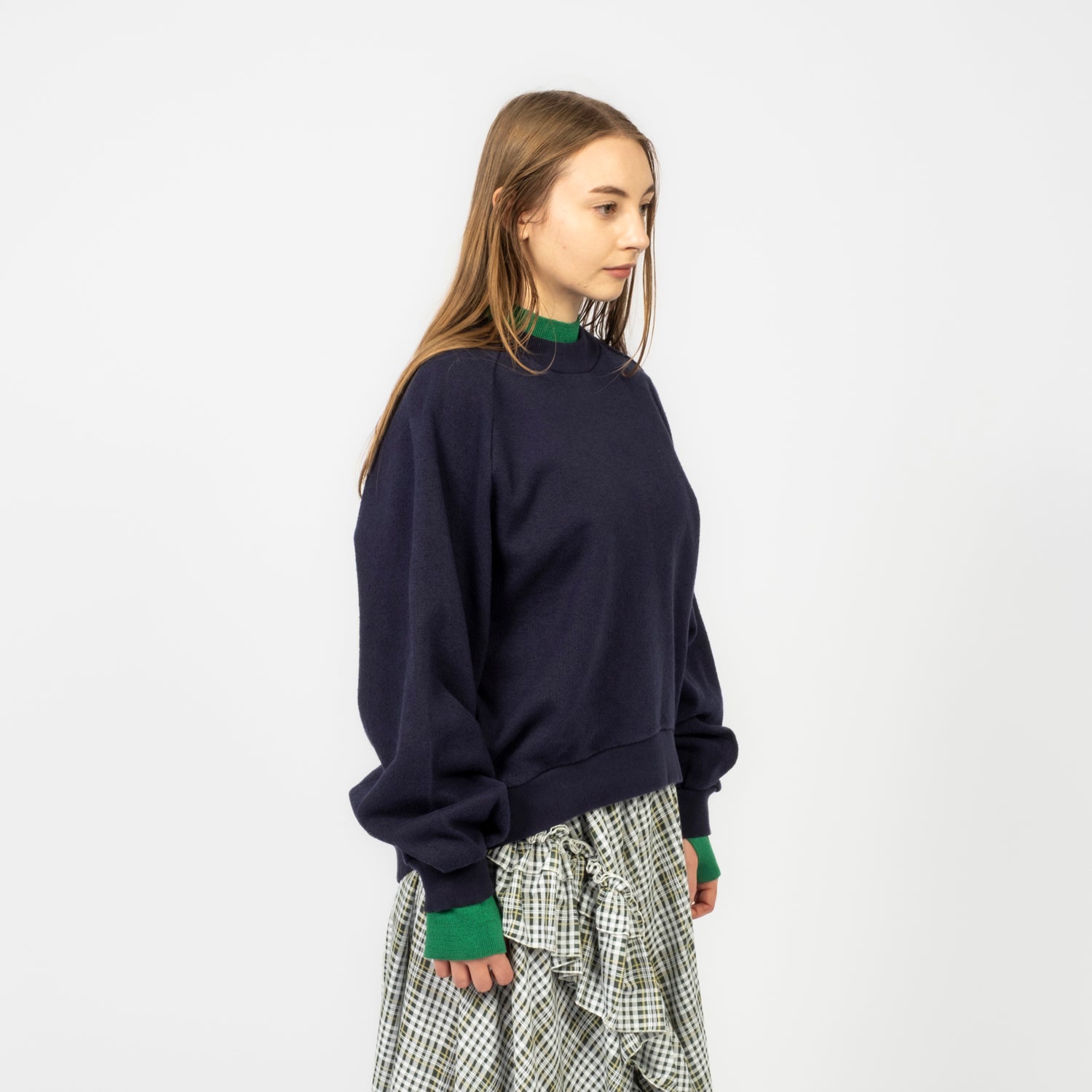 [YMC] BELLOW SLEEVE SWEATSHIRT _ NAVY
