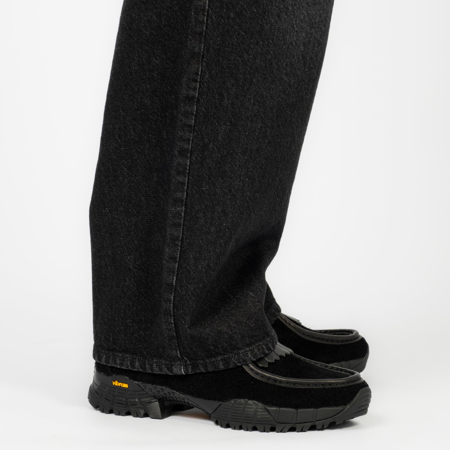 SEDAN ALL-PURPOSE] BAGGY JEANS _ BLACK