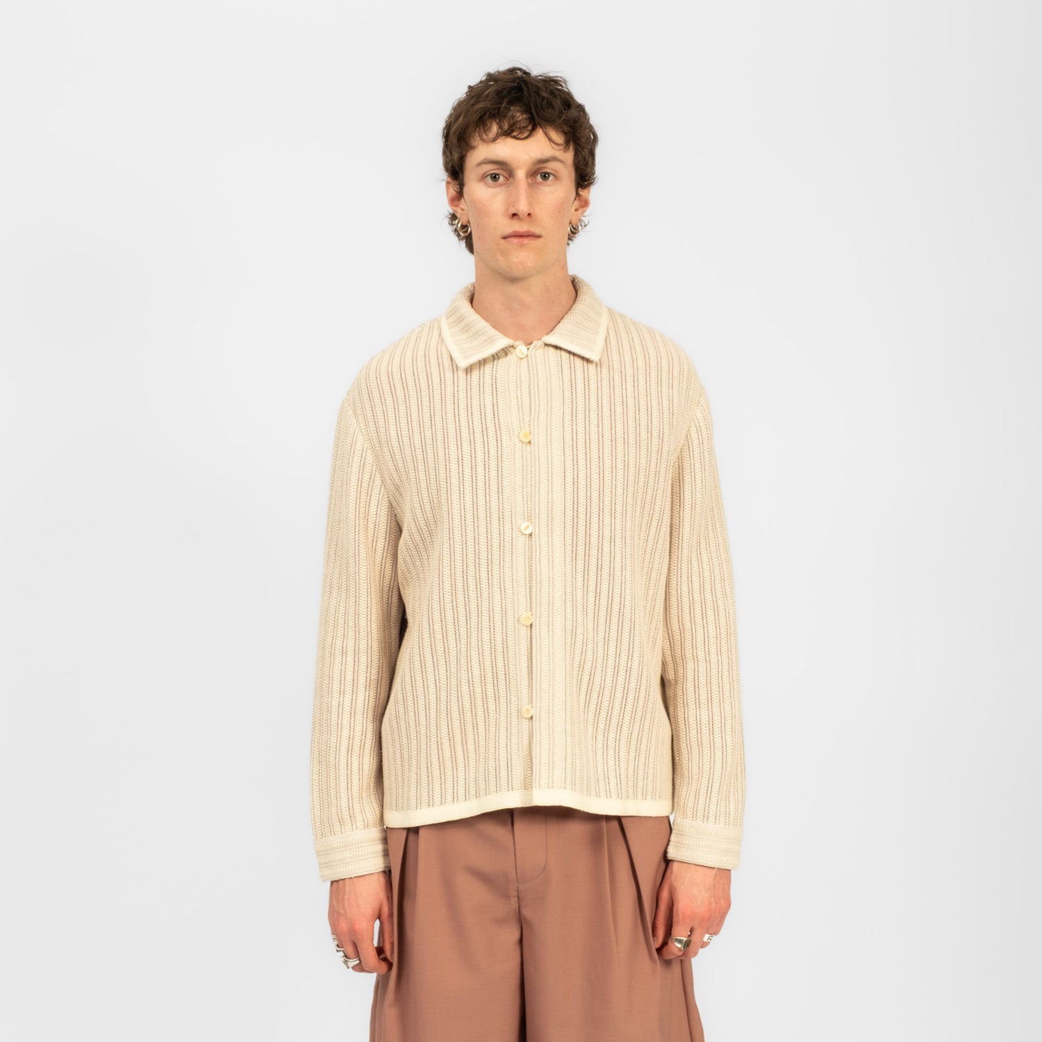 [INSULAiRE] COVE SHIRT _ IVORY