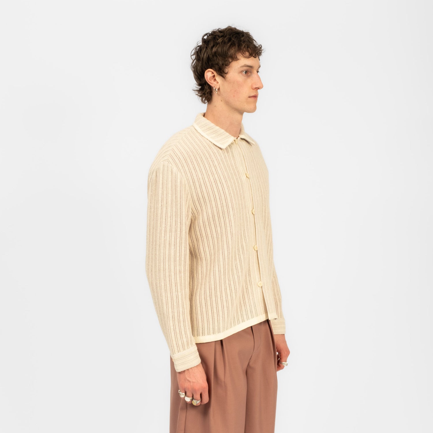 [INSULAiRE] COVE SHIRT _ IVORY