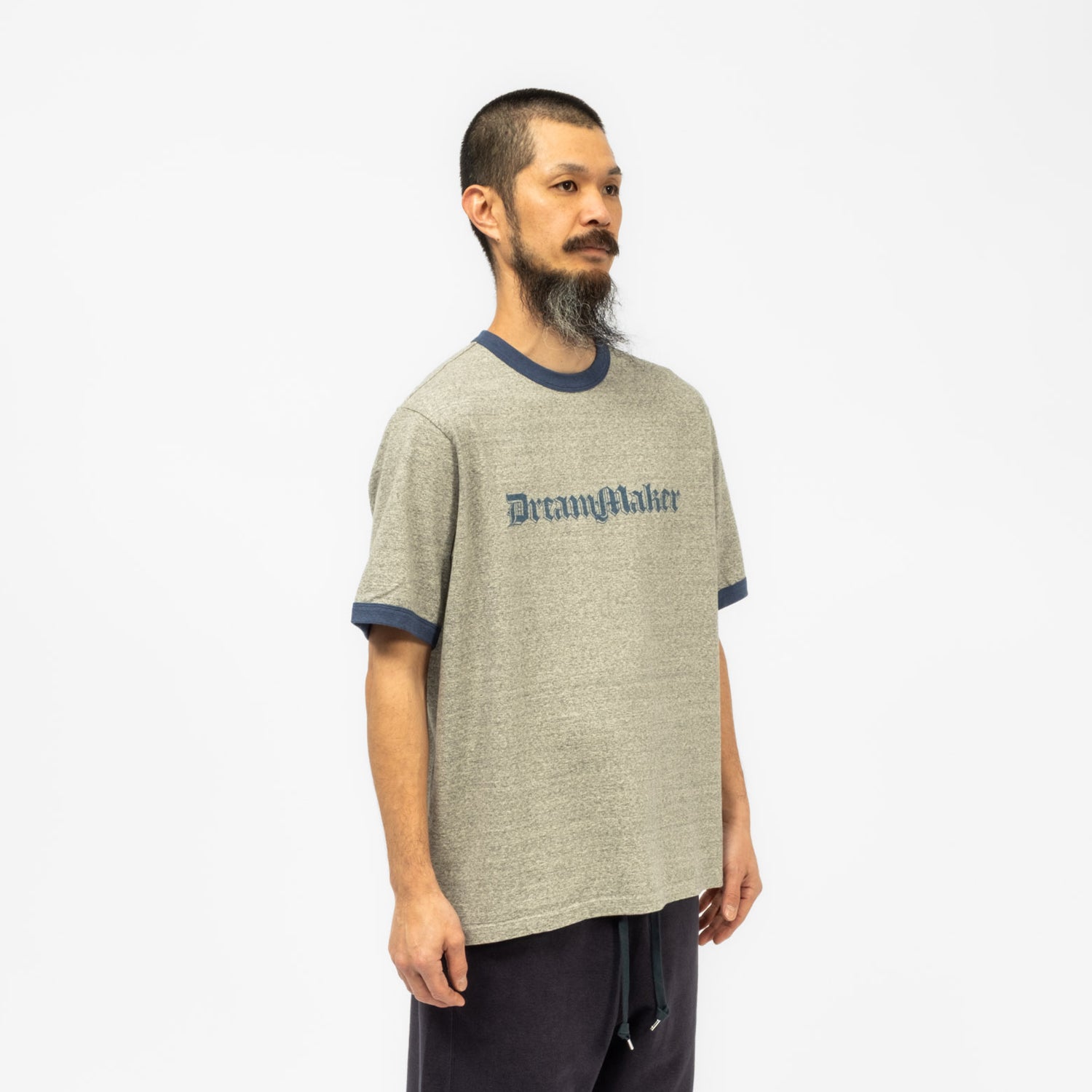 [URU TOKYO] CREW NECK S/S TEE _ GREY