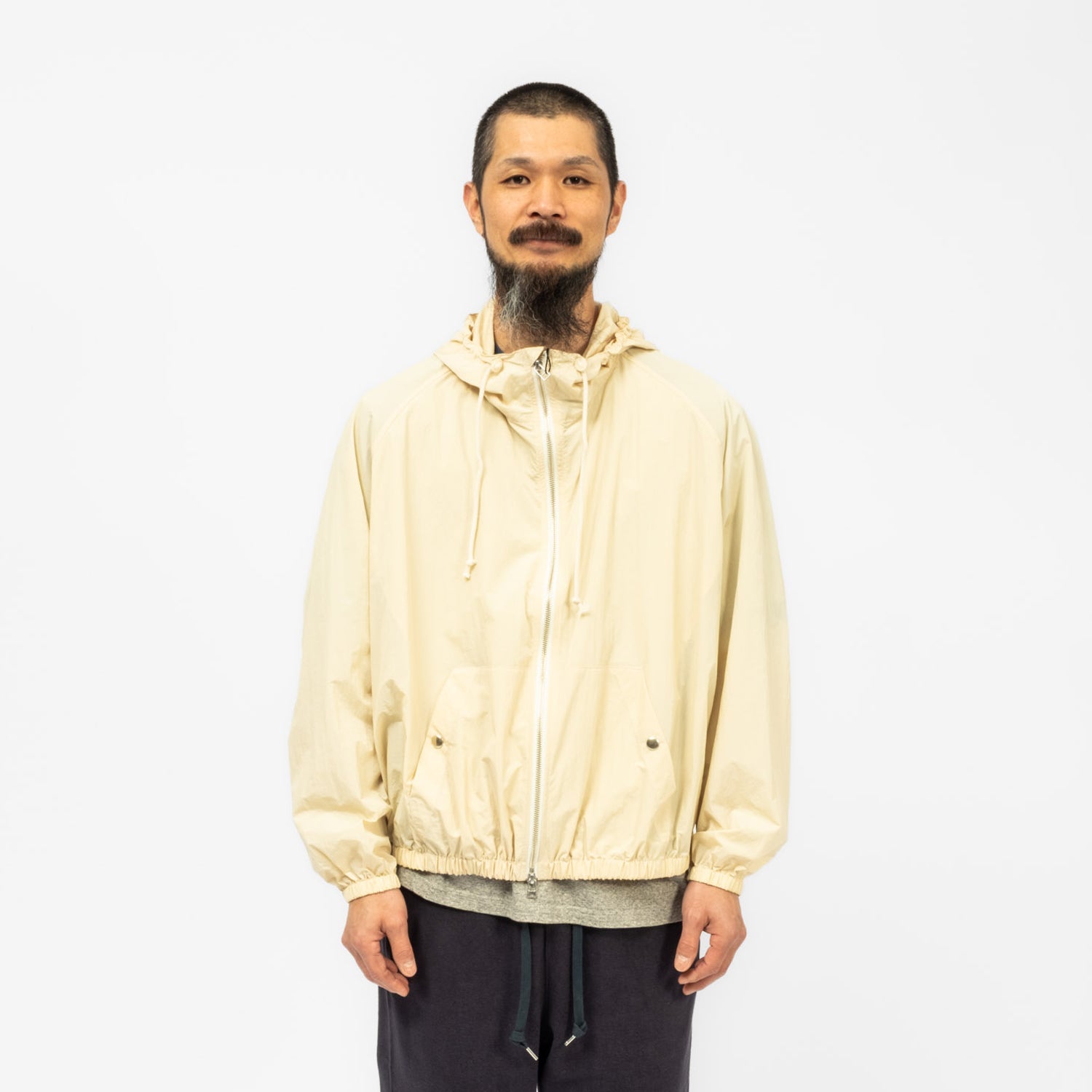 [URU TOKYO] HOODED PARKA _ L.YELLOW
