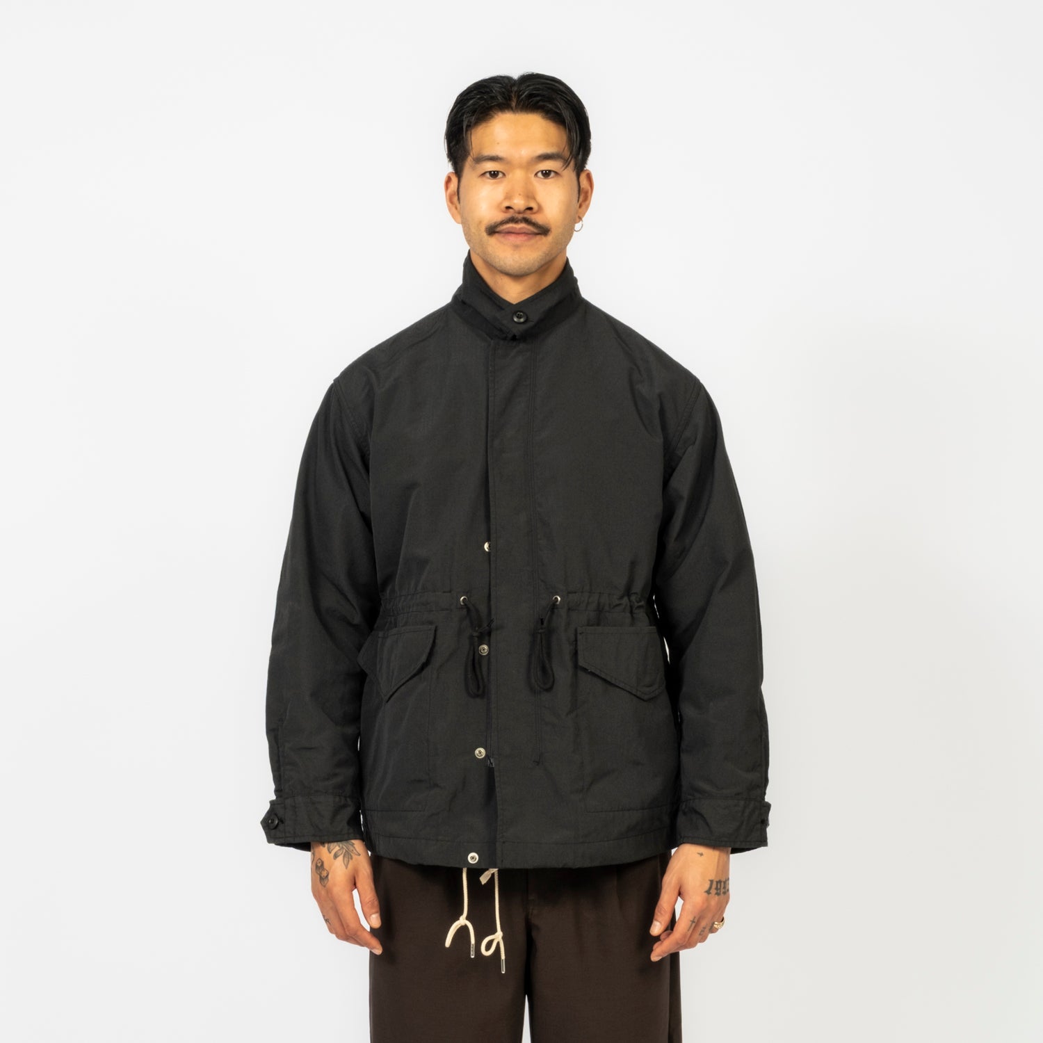 [SNOW PEAK] TAKIBI RIPSTOP FIELD JACKET _ BLACK