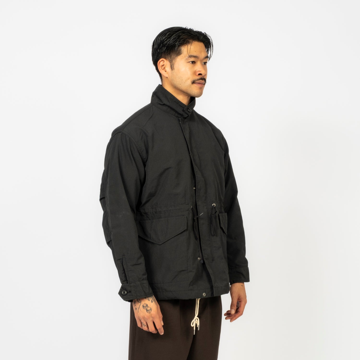 [SNOW PEAK] TAKIBI RIPSTOP FIELD JACKET _ BLACK