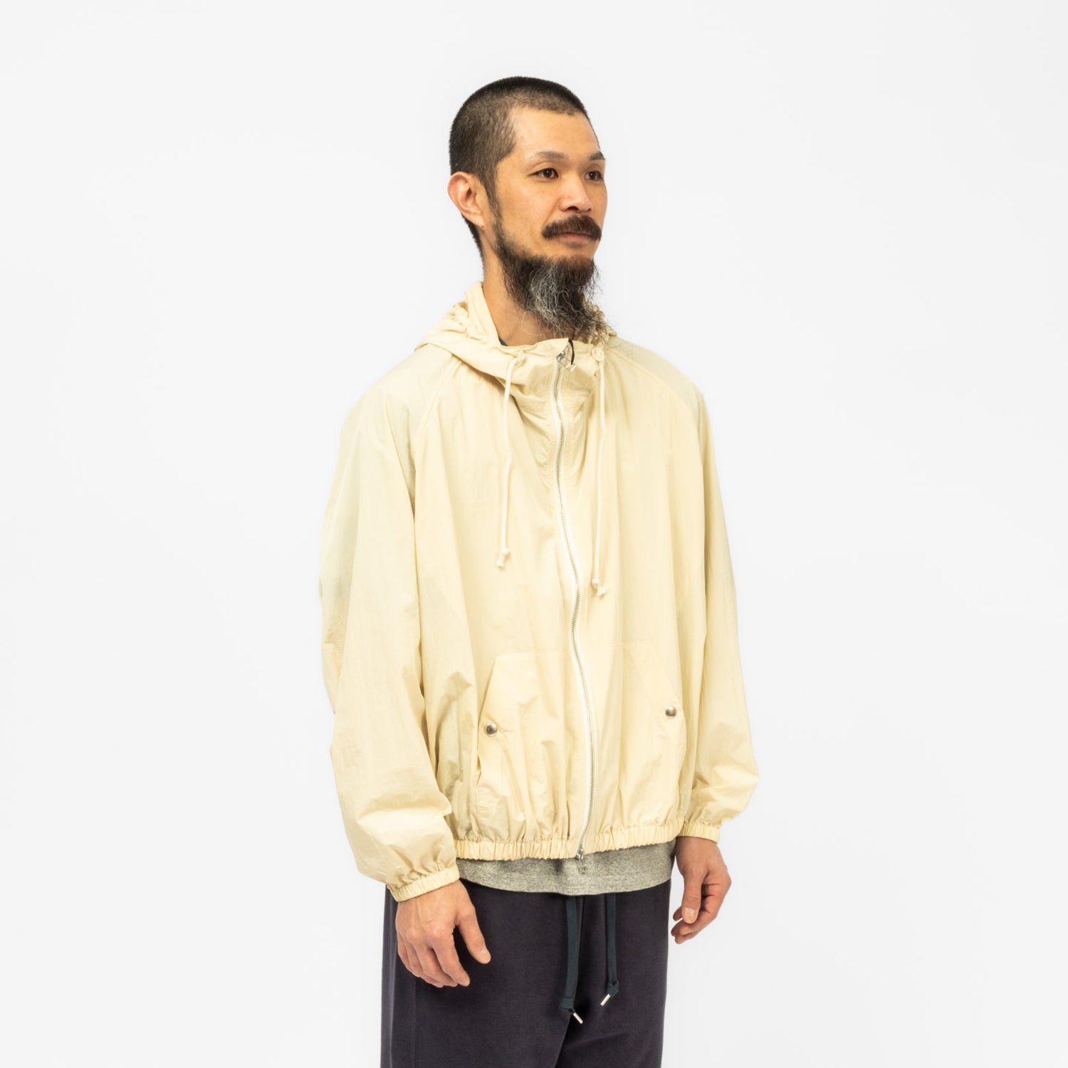 [URU TOKYO] HOODED PARKA _ L.YELLOW