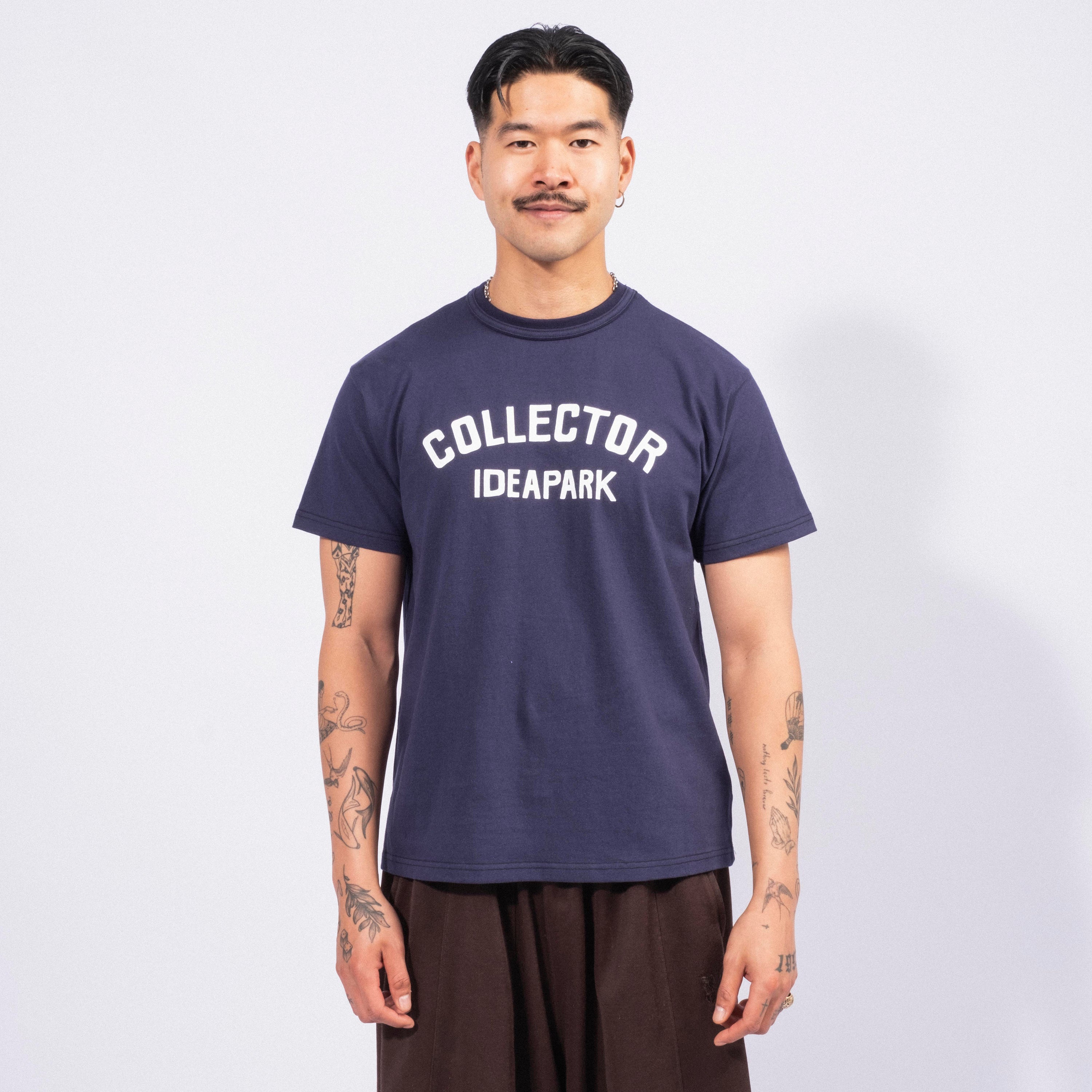 [COLLECT PIECES] DL T-SHIRT _ NAVY