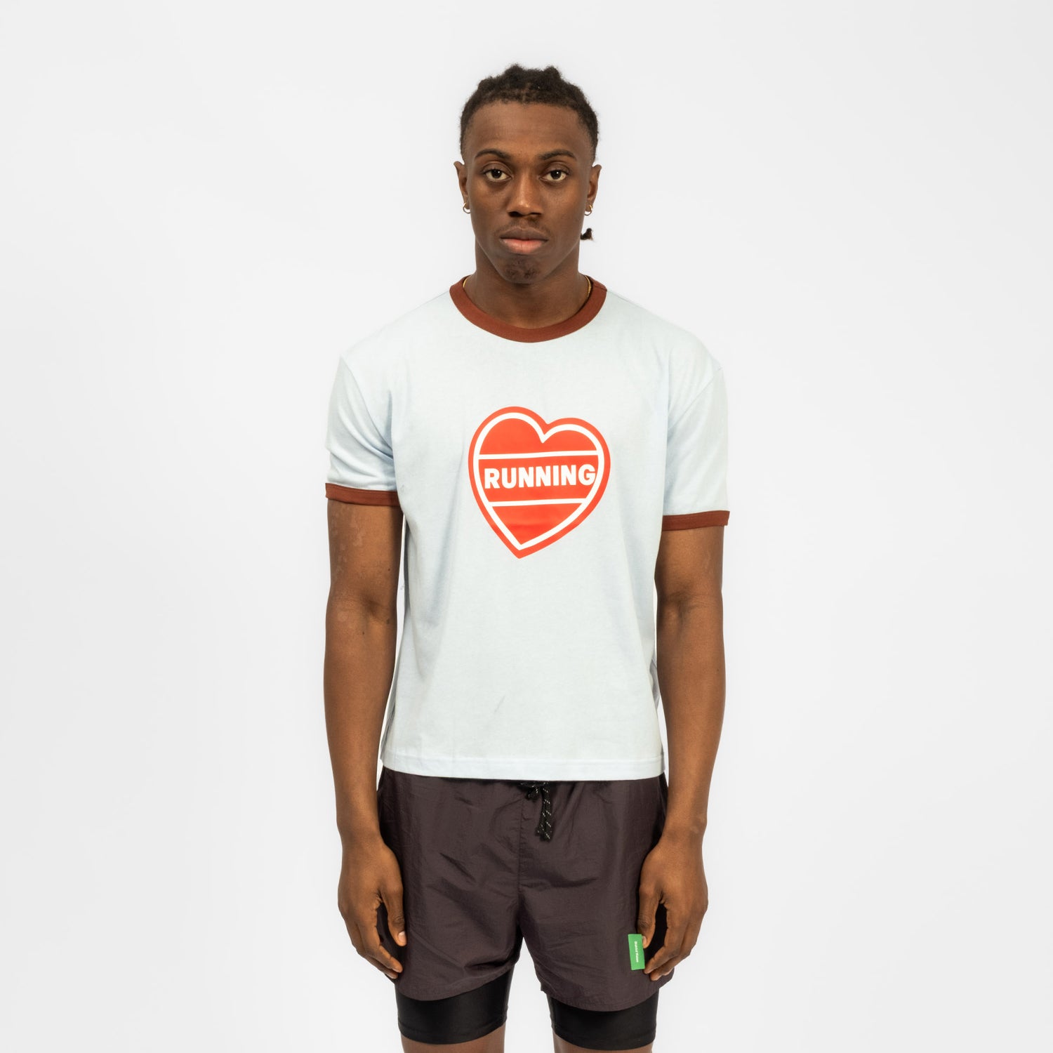 [ALEX ZONO] RINGER TEE _ BLUE