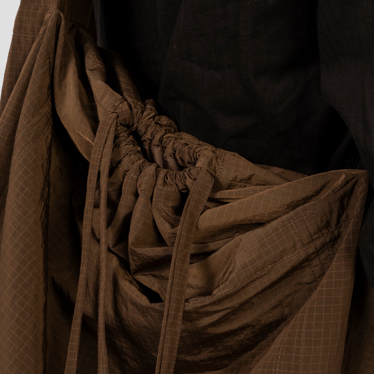 [SNOW PEAK] RIPSTOP WRAP CROSS BAG ONE _ BROWN