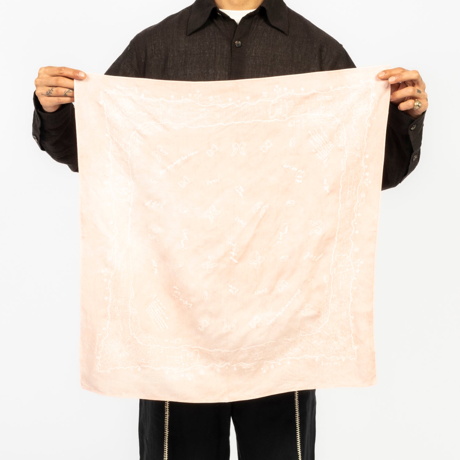 [INNAT] RAKUGAKI BANDANA _ PINK