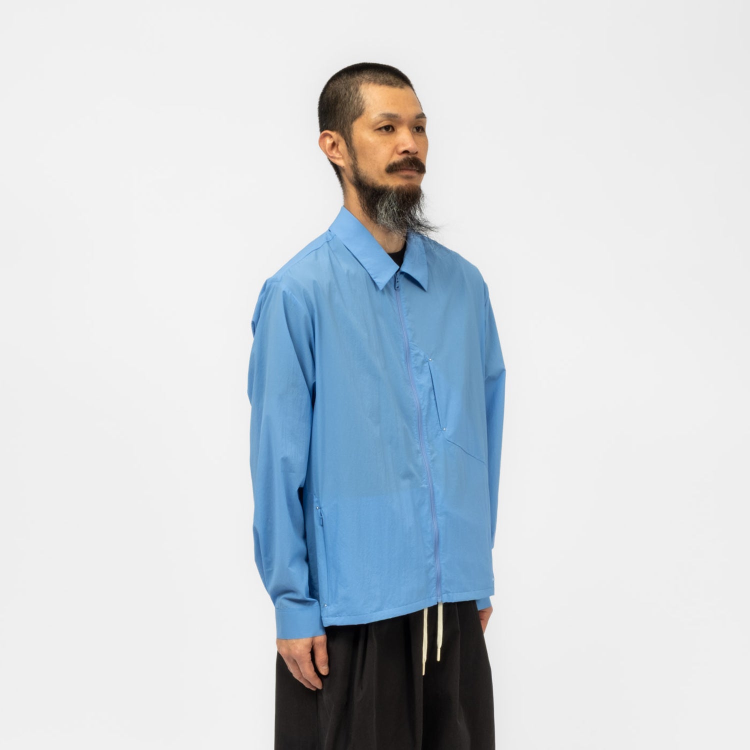 [F/CE] PERTEX UTILITY PACKABLE SHIRT JK _ BLUE