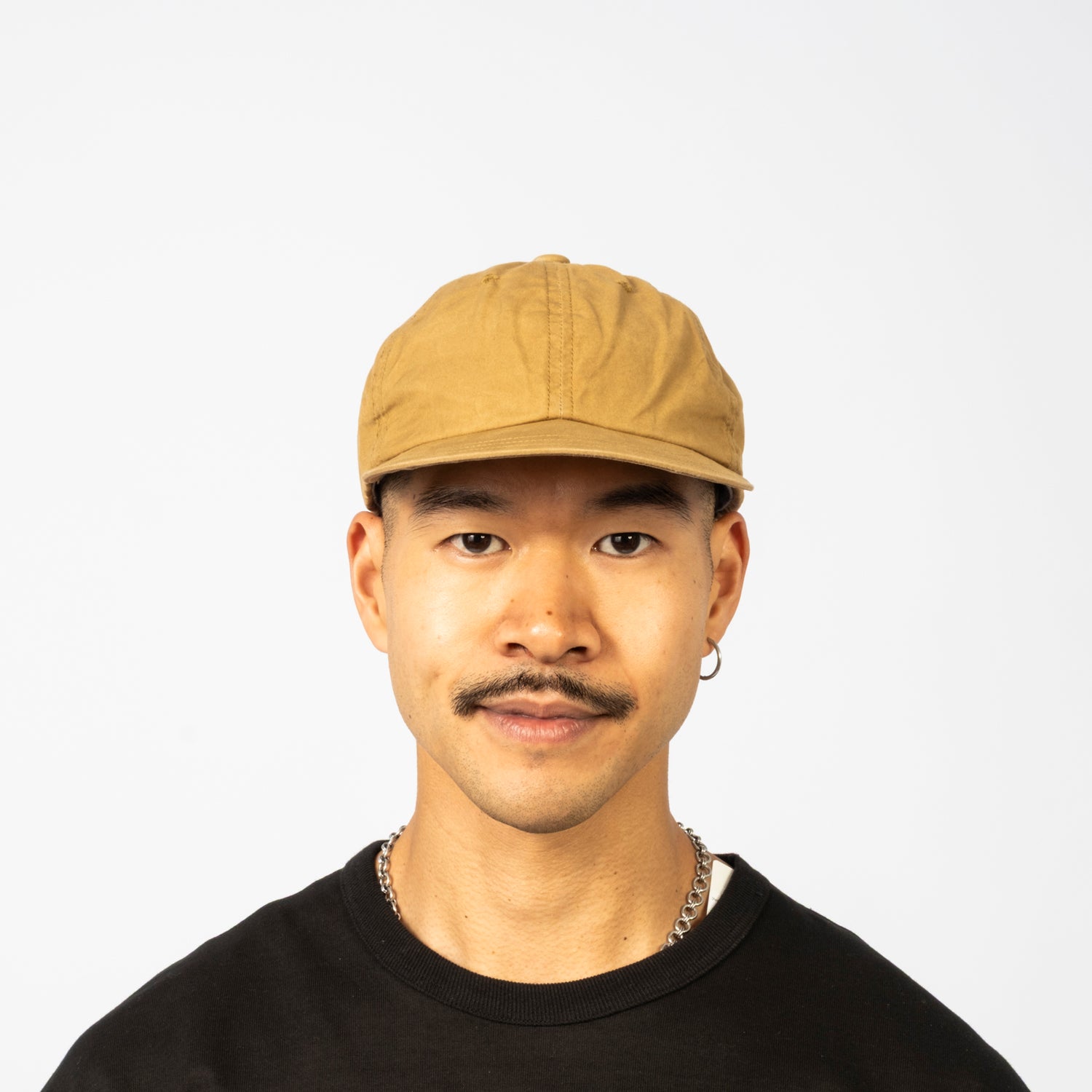 [DECHO] WAXED COTTON BALL CAP BUCKLE _ BEIGE