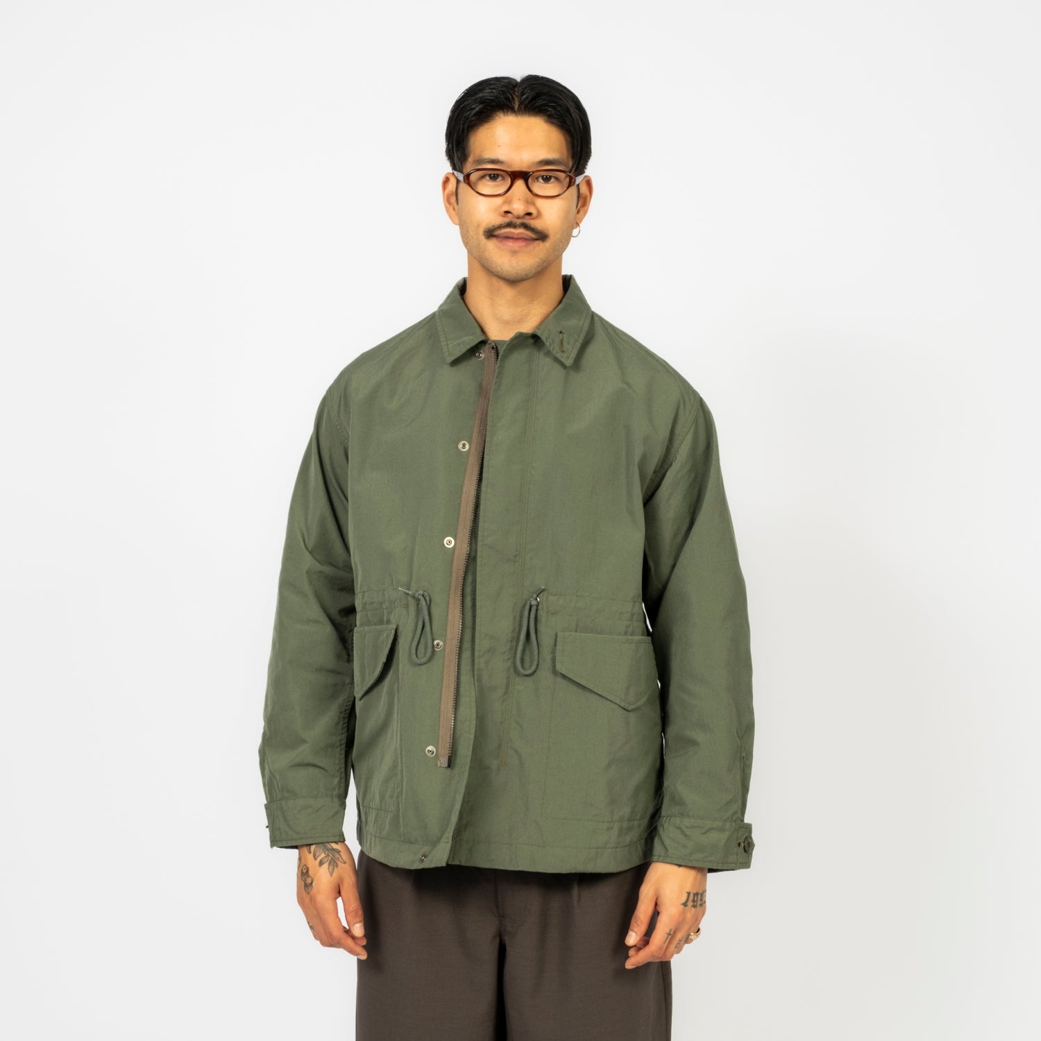 [SNOW PEAK] TAKIBI RIPSTOP FIELD JACKET _ OLIVE