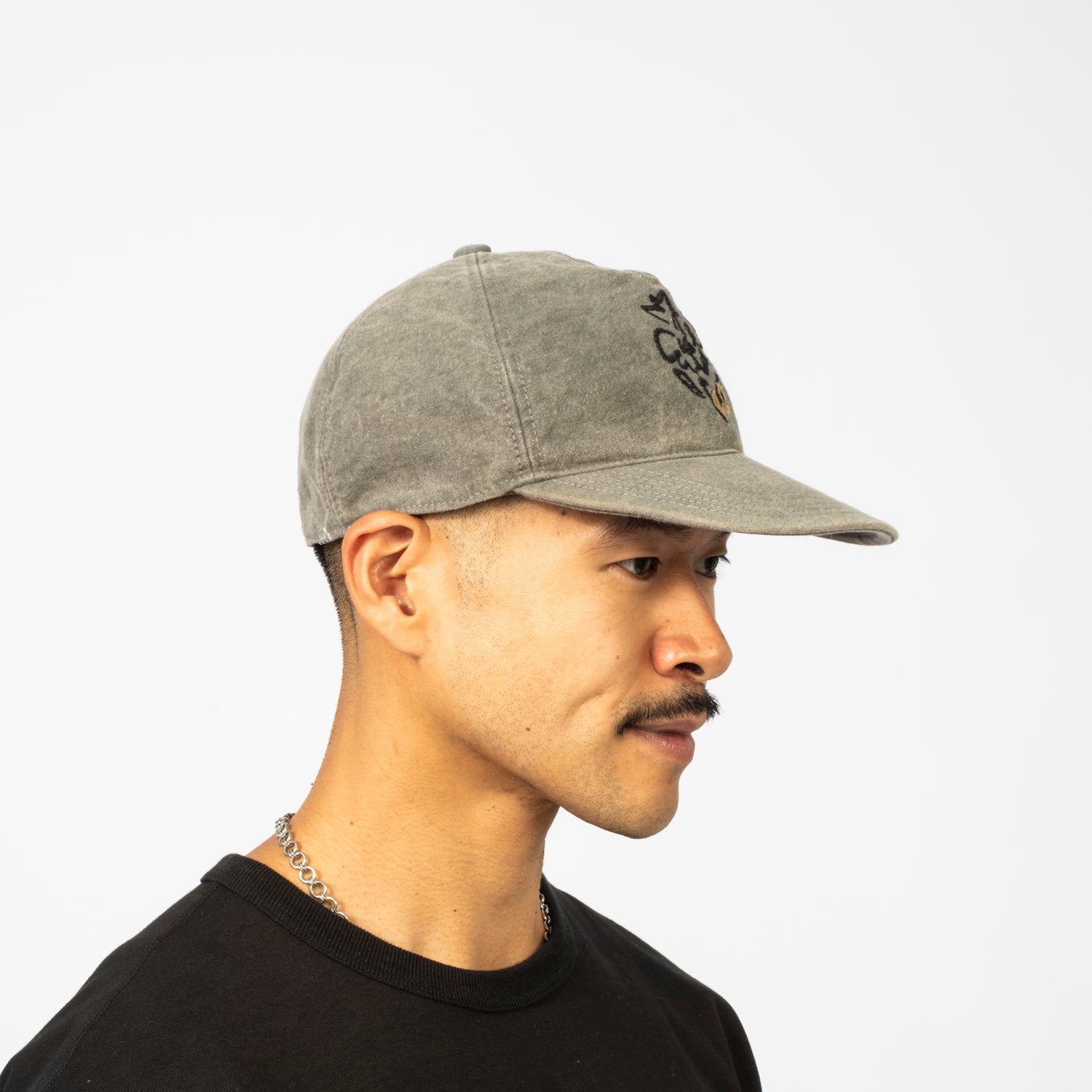 [DECHO] NATURAL DYE SAFARI CAP _ SUMI