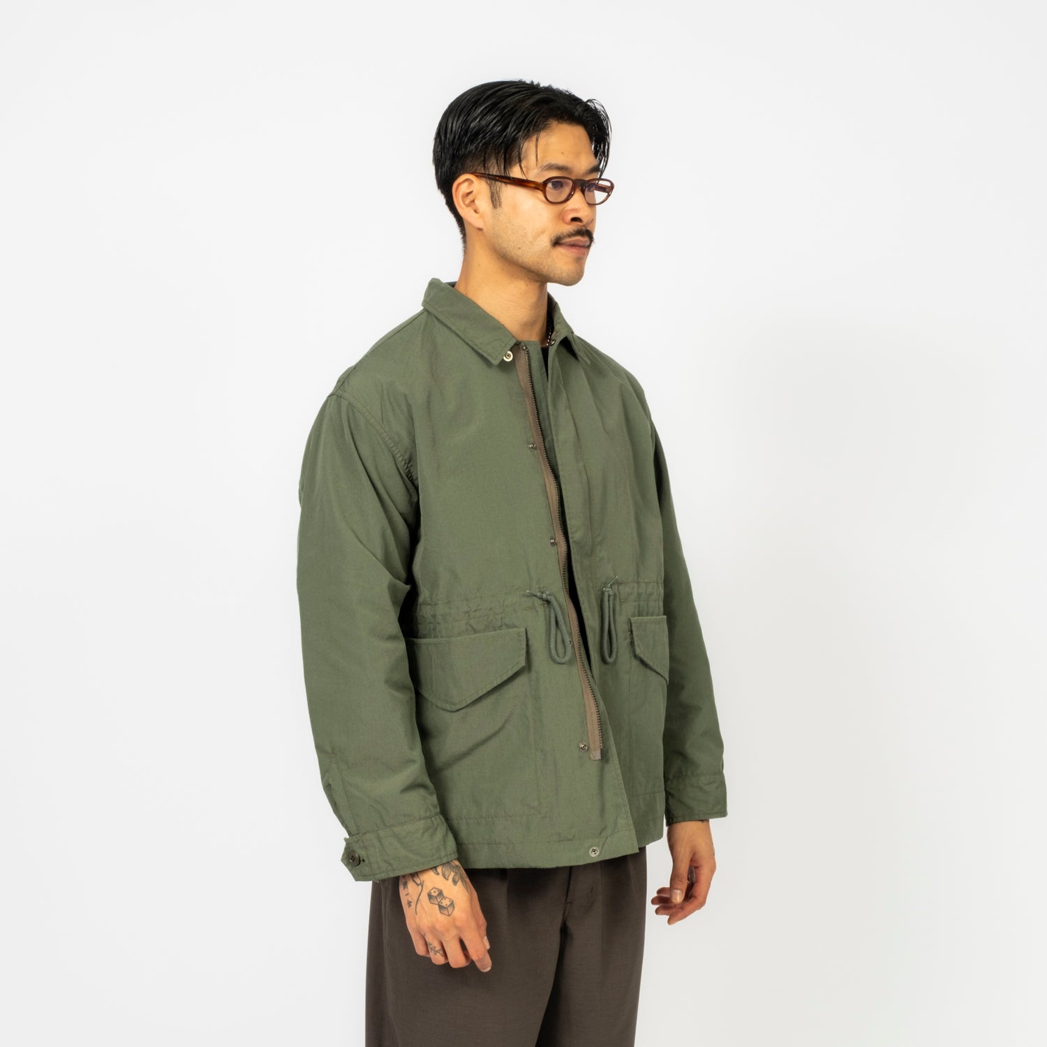[SNOW PEAK] TAKIBI RIPSTOP FIELD JACKET _ OLIVE
