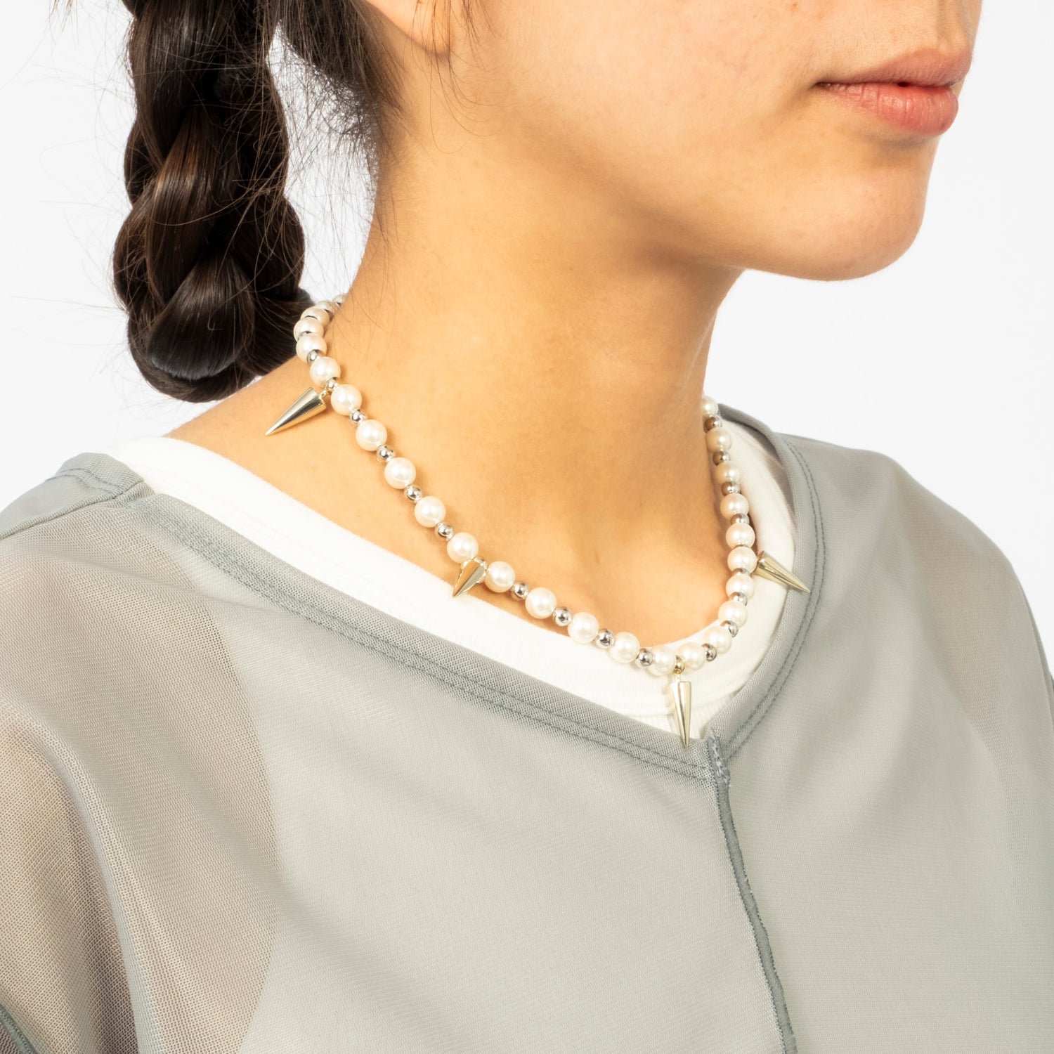 [RHODOLIRION] CHOKER _ SILVER