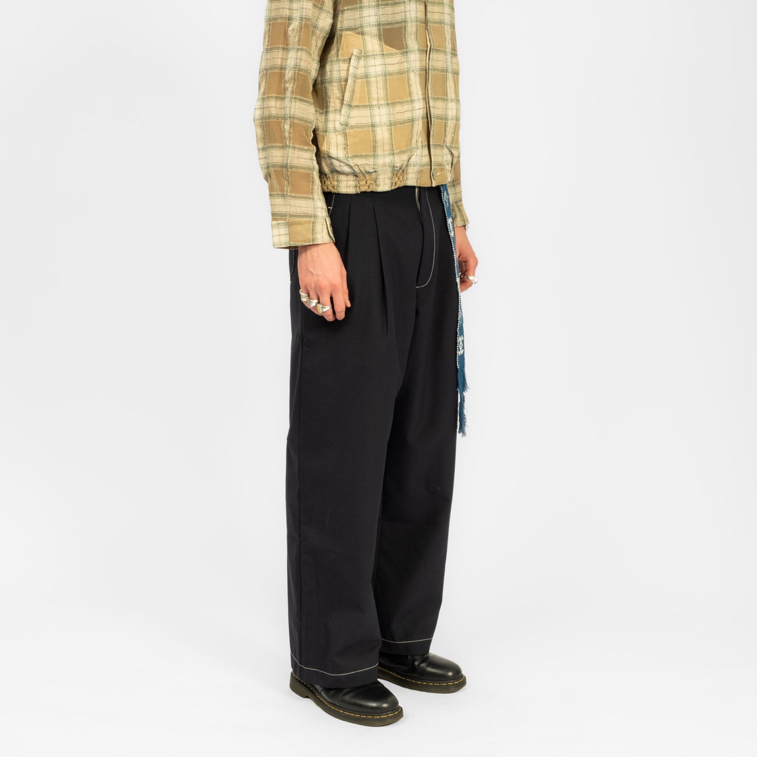 [INSULAiRE] LI REEL PANTS _ NAVY