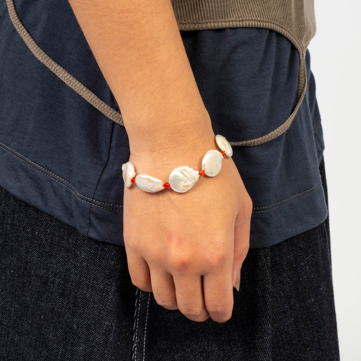 [52HZ LAB] BUBBLE BRACELET _ RED