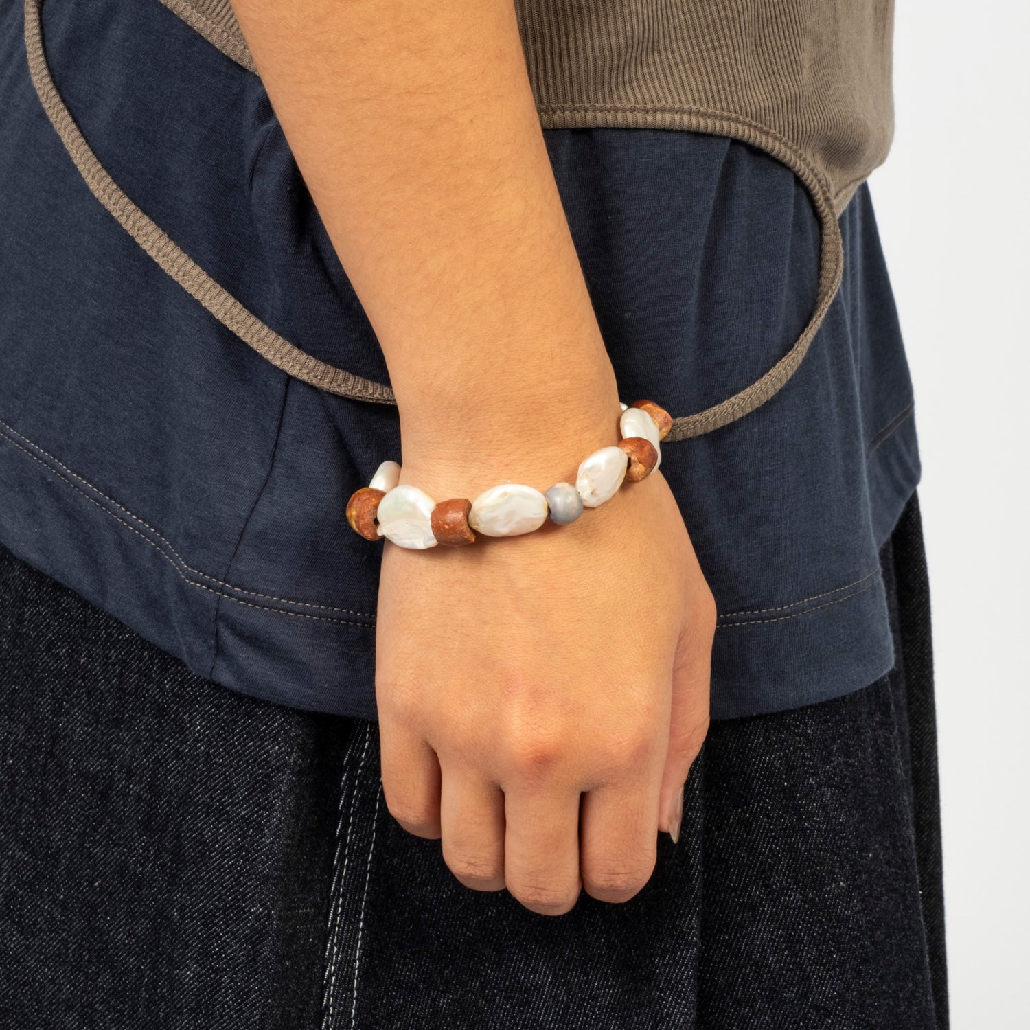 [52HZ LAB] BUBBLE BRACELET _ WOOD
