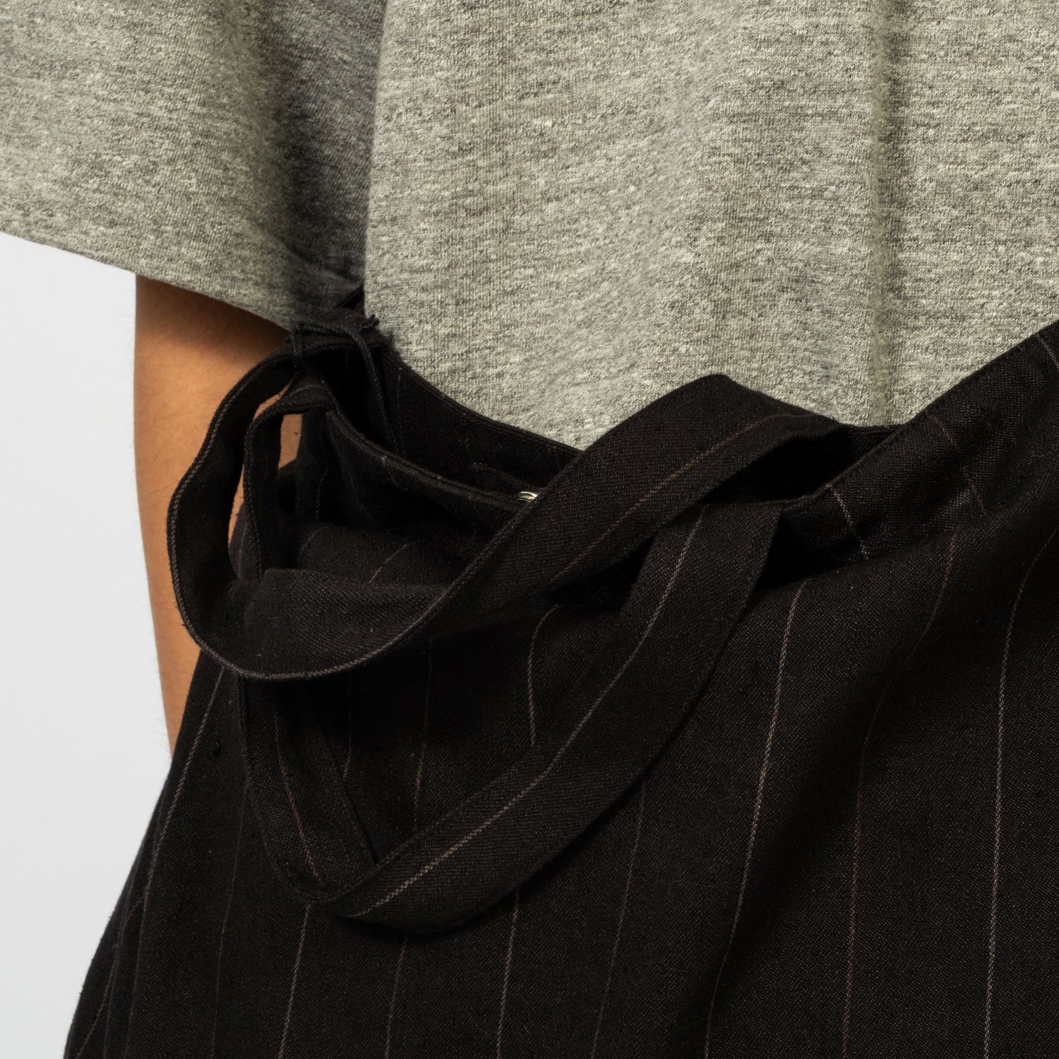 [YOKO SAKAMOTO] RESEARCHER BAG LARGE _ STRIPE
