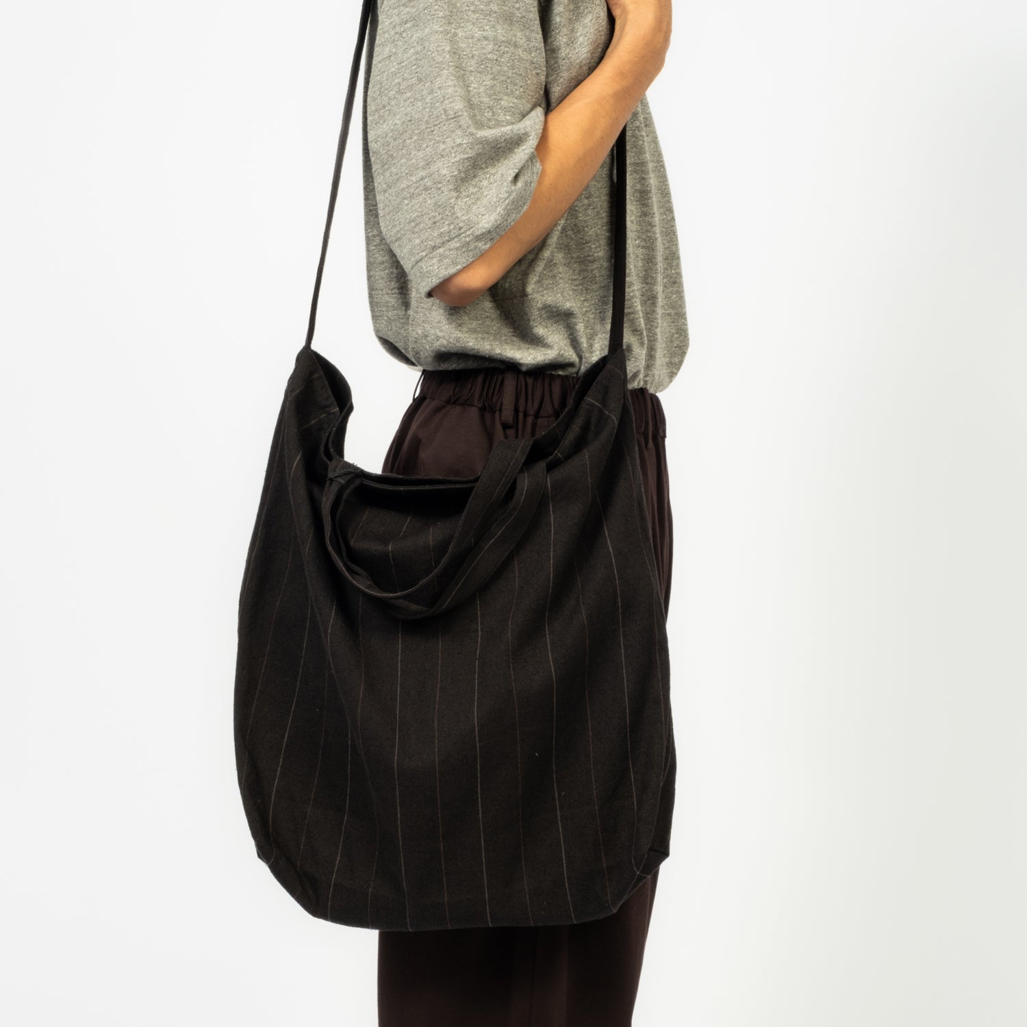 [YOKO SAKAMOTO] RESEARCHER BAG LARGE _ STRIPE