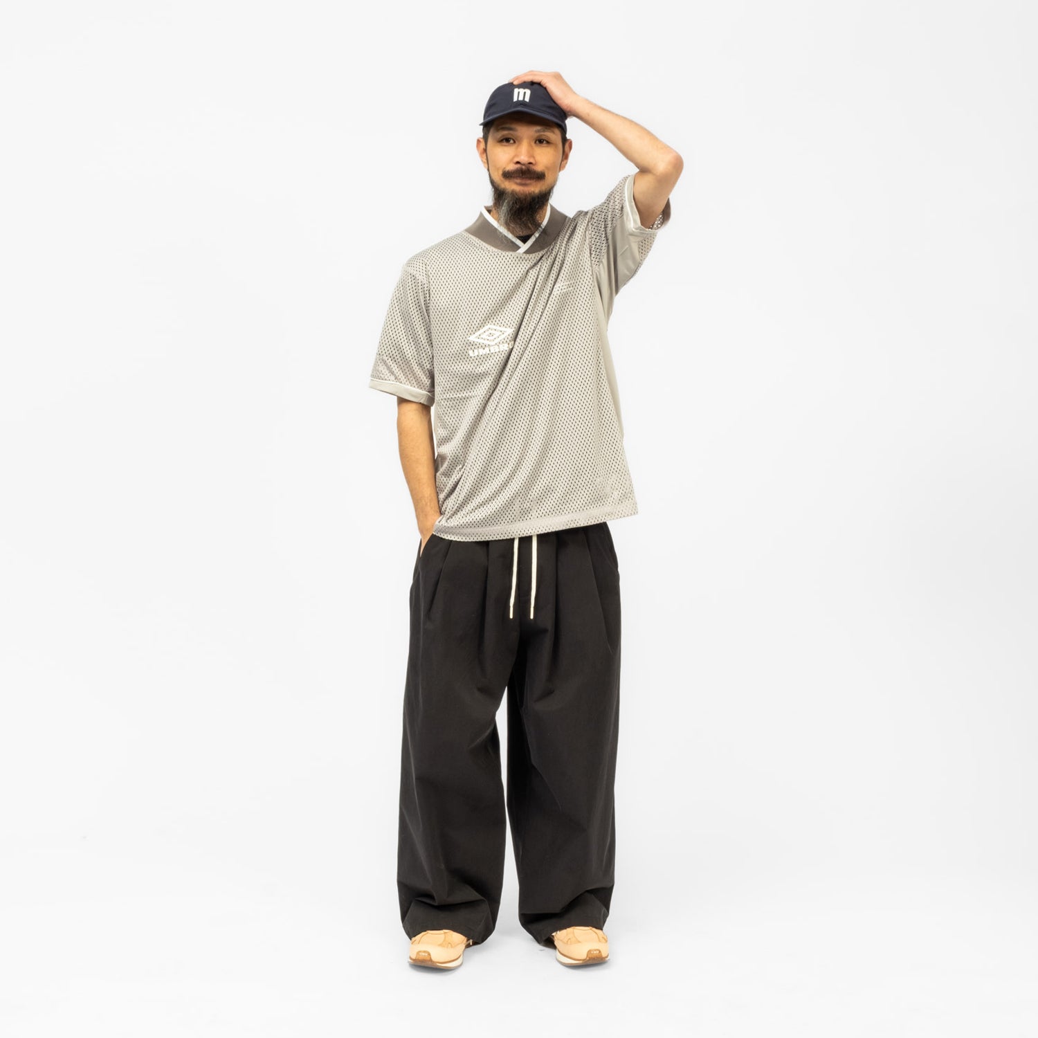 F/CE x UMBRO] UTOPIAN FC GAME SHIRTS _ GREY