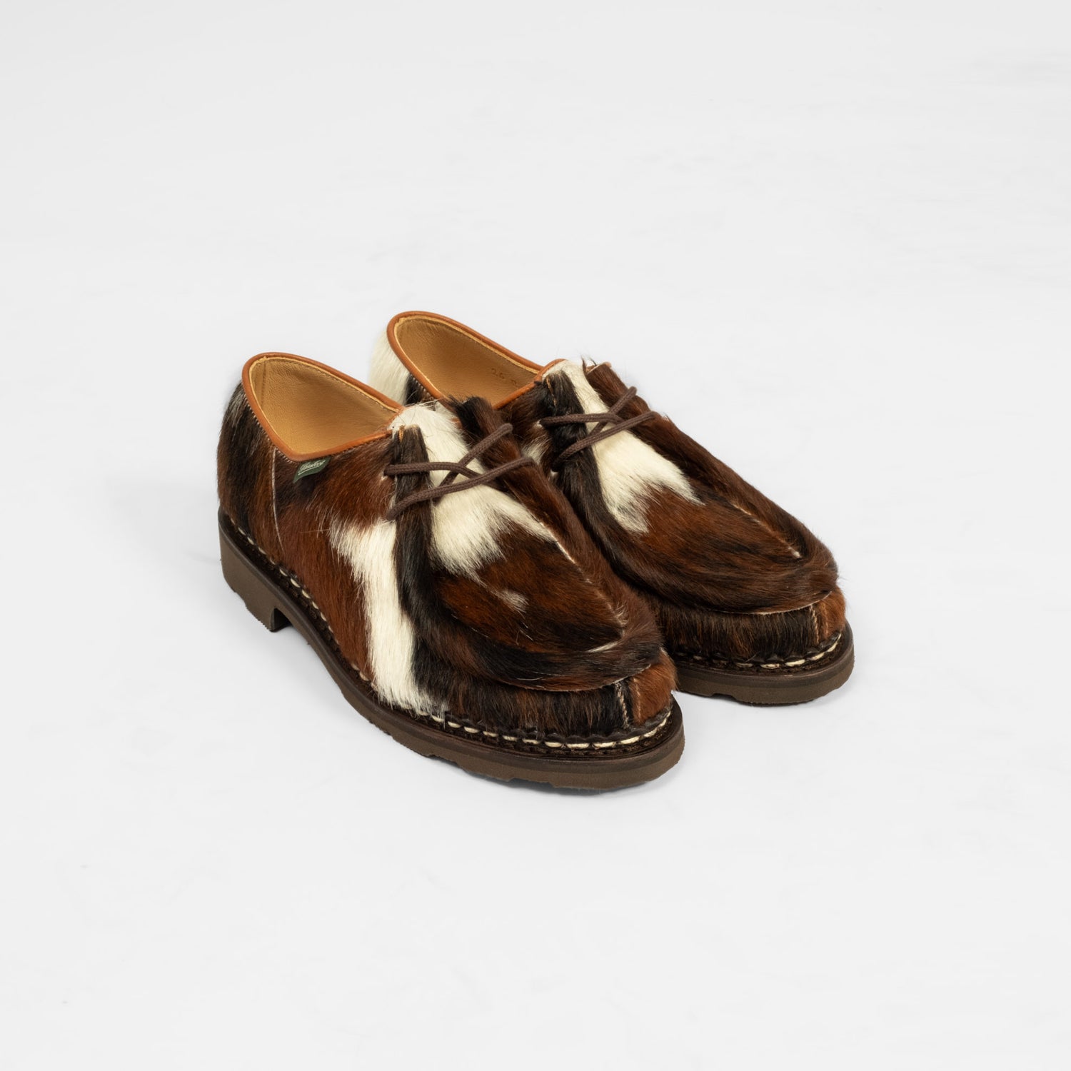 [PARABOOT] MEN MICHAEL/MARCHE MARRON-POILS VACHE
