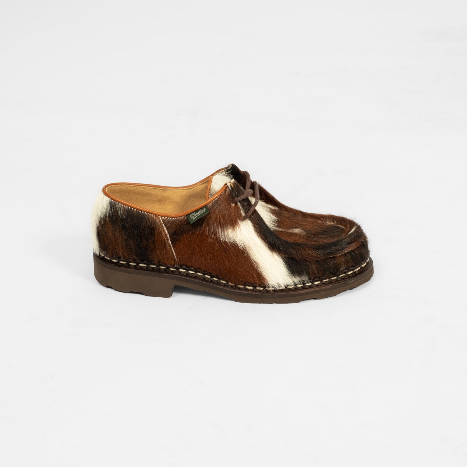 [PARABOOT] MEN MICHAEL/MARCHE MARRON-POILS VACHE