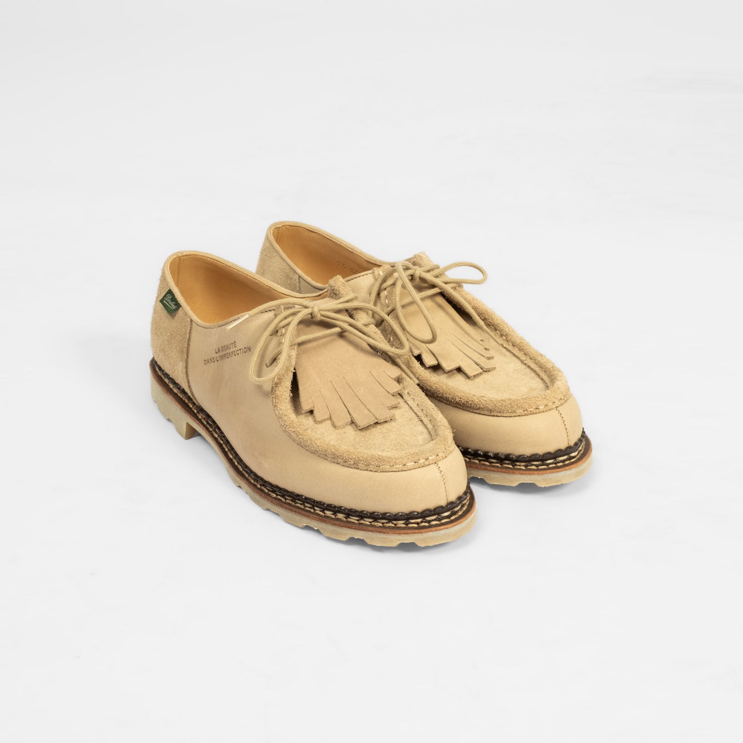 [PARABOOT x UNIVERSAL WORKS] MICHAEL/MARCHE MIEL-LIS/VEL SAND