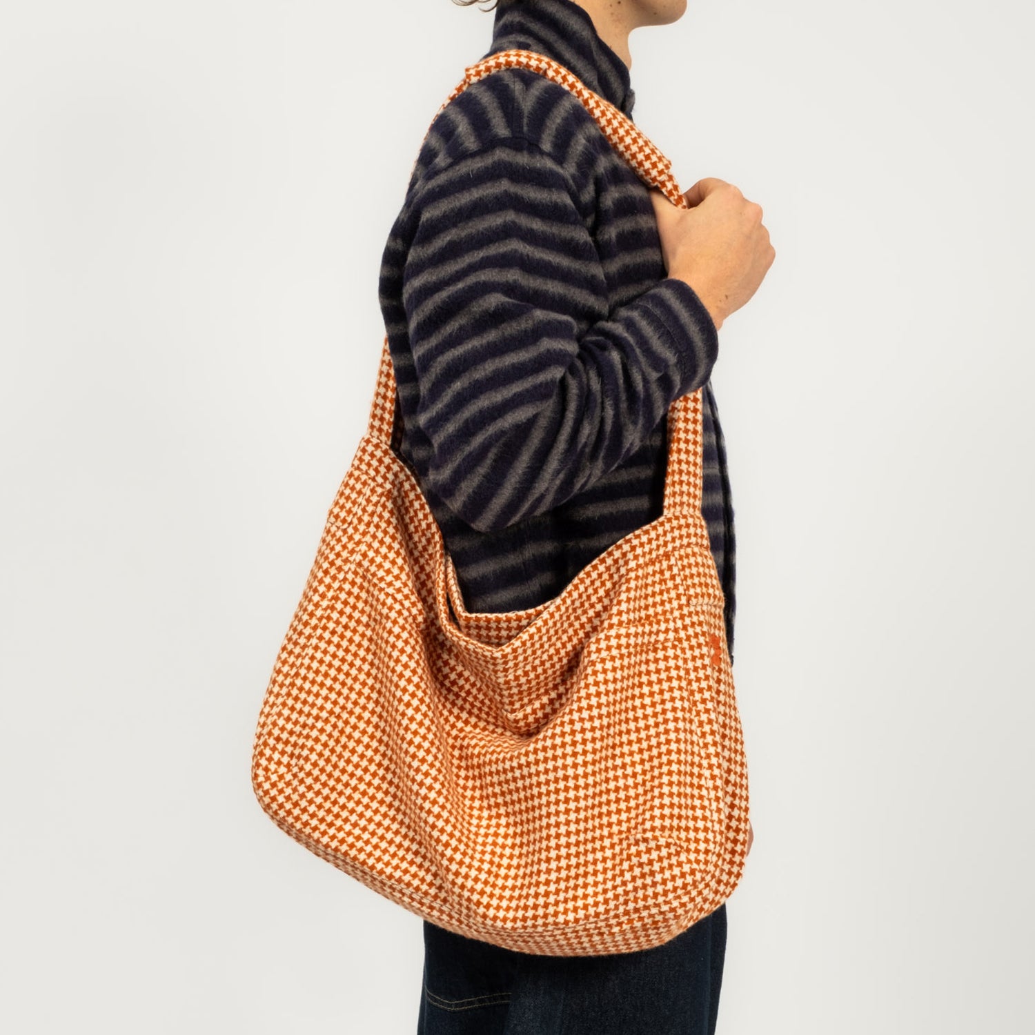 [GANDER] SIDE BAG _ ORANGE CROSS
