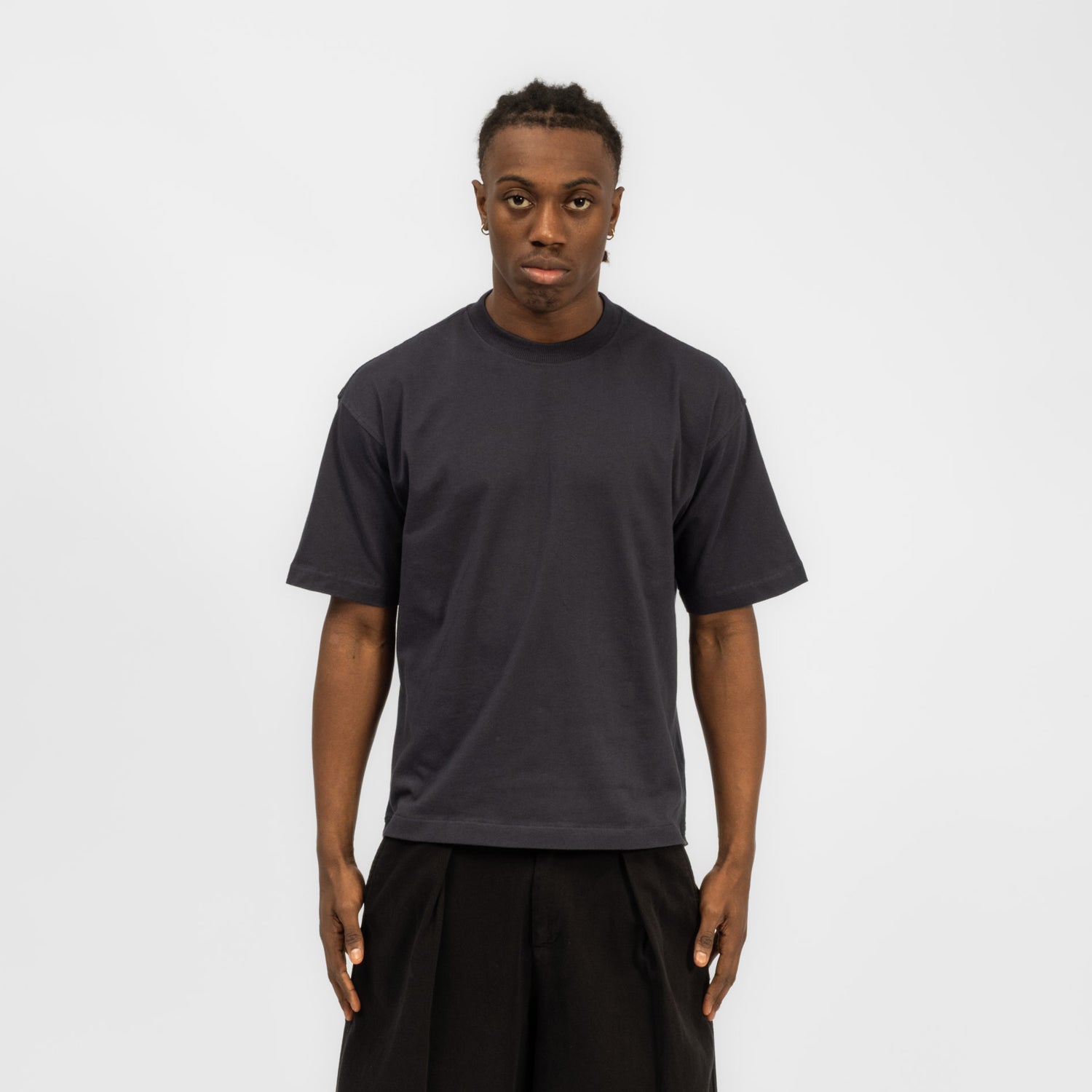 [YMC] TRIPLE T SHIRT _ NAVY