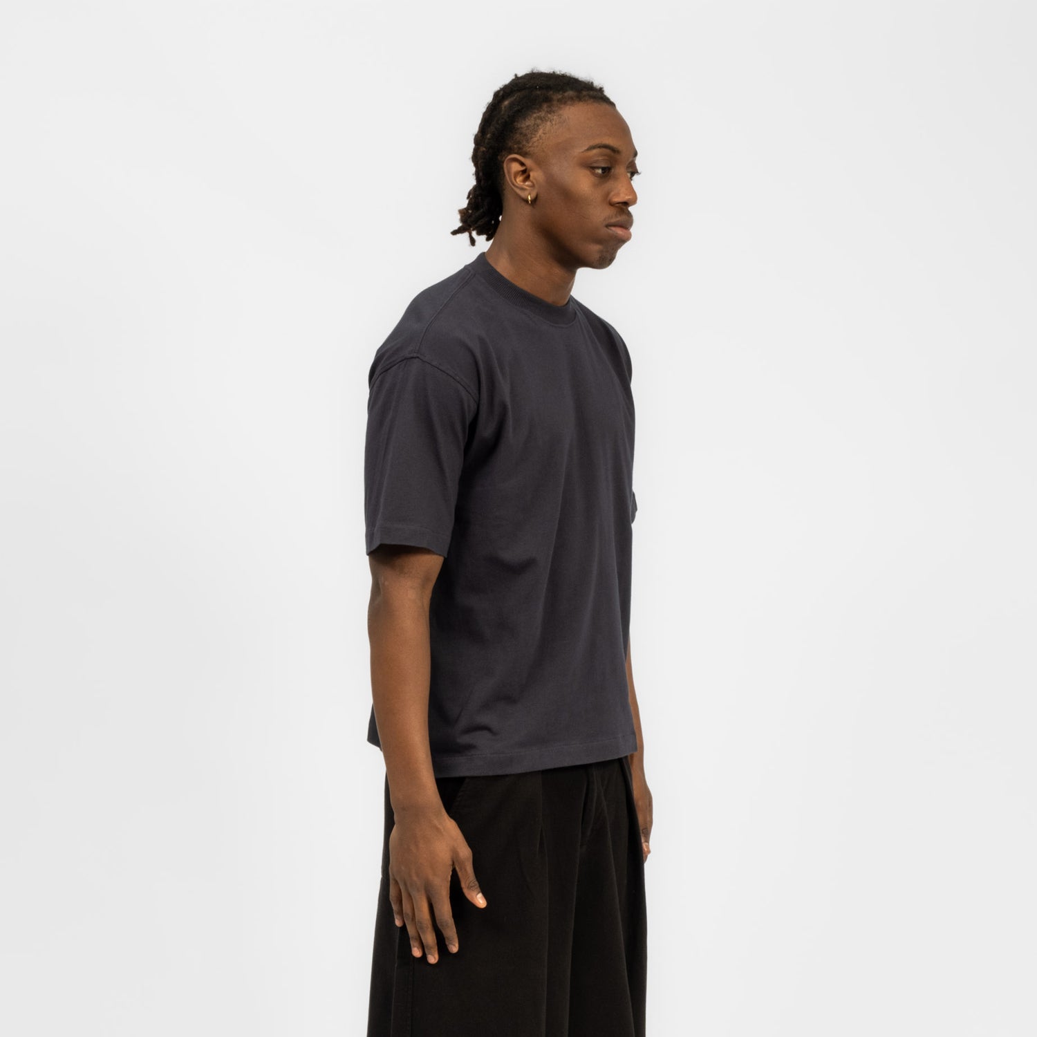 [YMC] TRIPLE T SHIRT _ NAVY