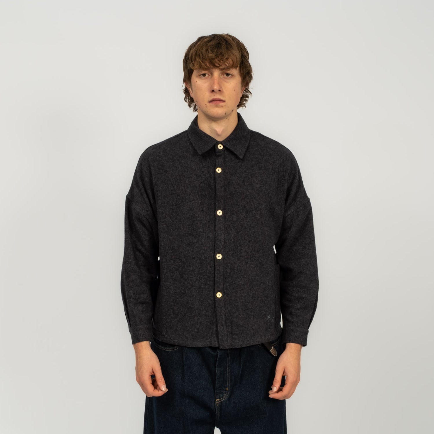 [GANDER] DEAN SHIRT _ BLUE