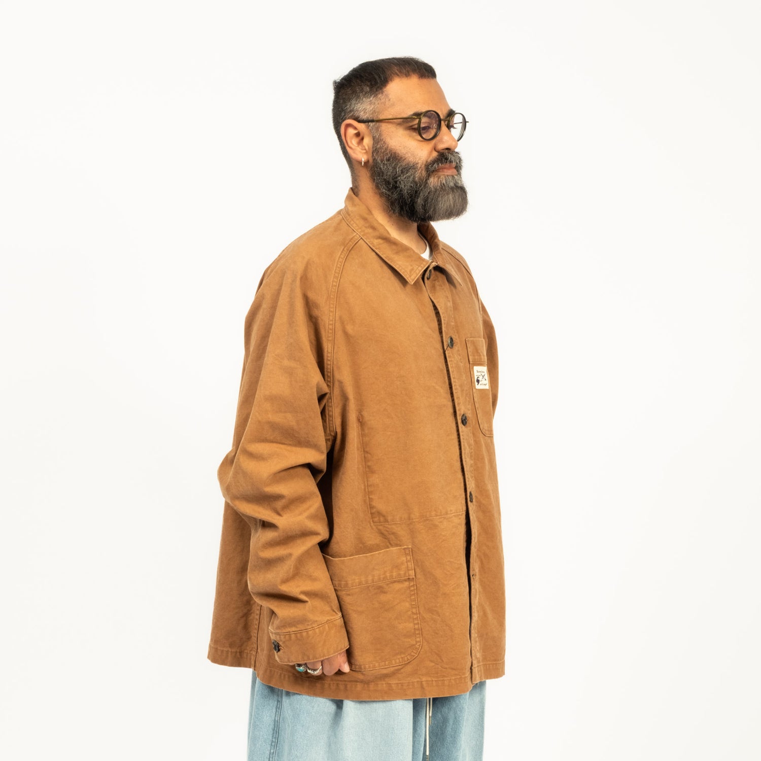 [SILLAGE] COVERALL SUPER DUCK _ CAMEL