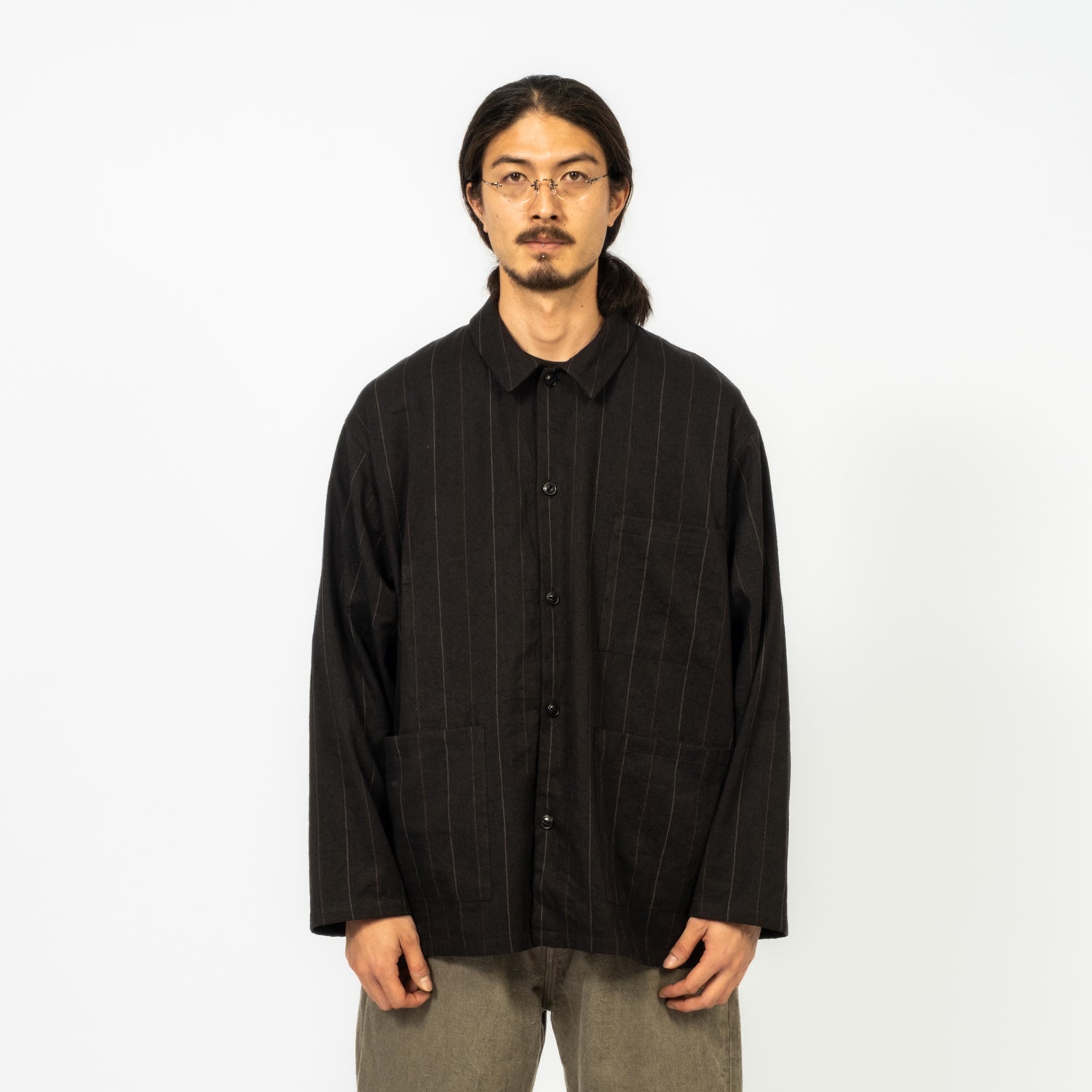 [YOKO SAKAMOTO] WORK SHIRT _ STRIPE